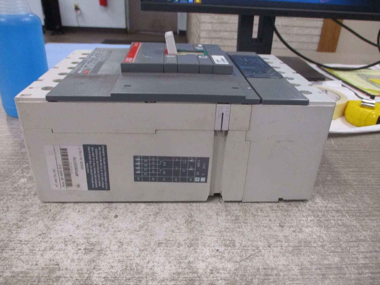 ABB SACE S5 Circuit Breaker S5N PR211 400A 600V 4P *No Stunt Trip Wires* Used