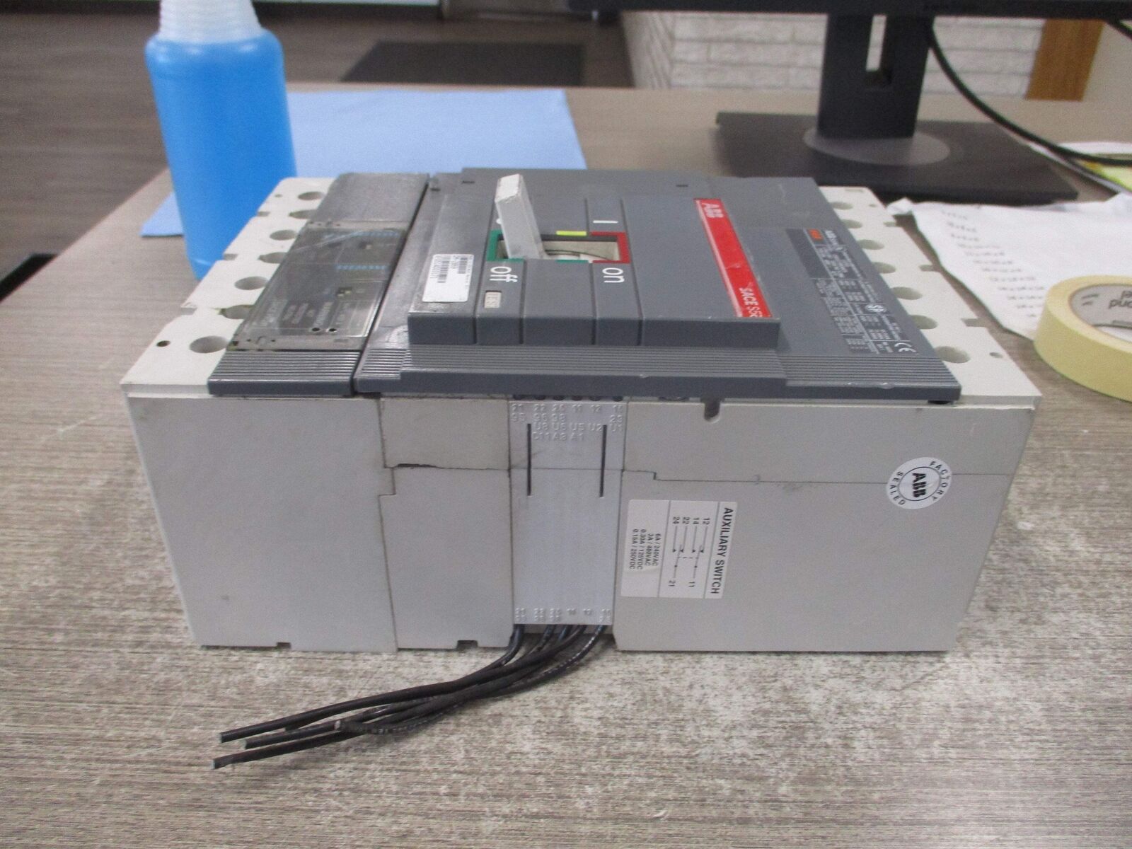 ABB SACE S5 Circuit Breaker S5N PR211 400A 600V 4P Used