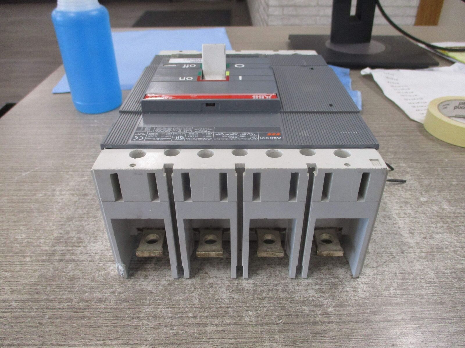 ABB SACE S5 Circuit Breaker S5N PR211 400A 600V 4P Used