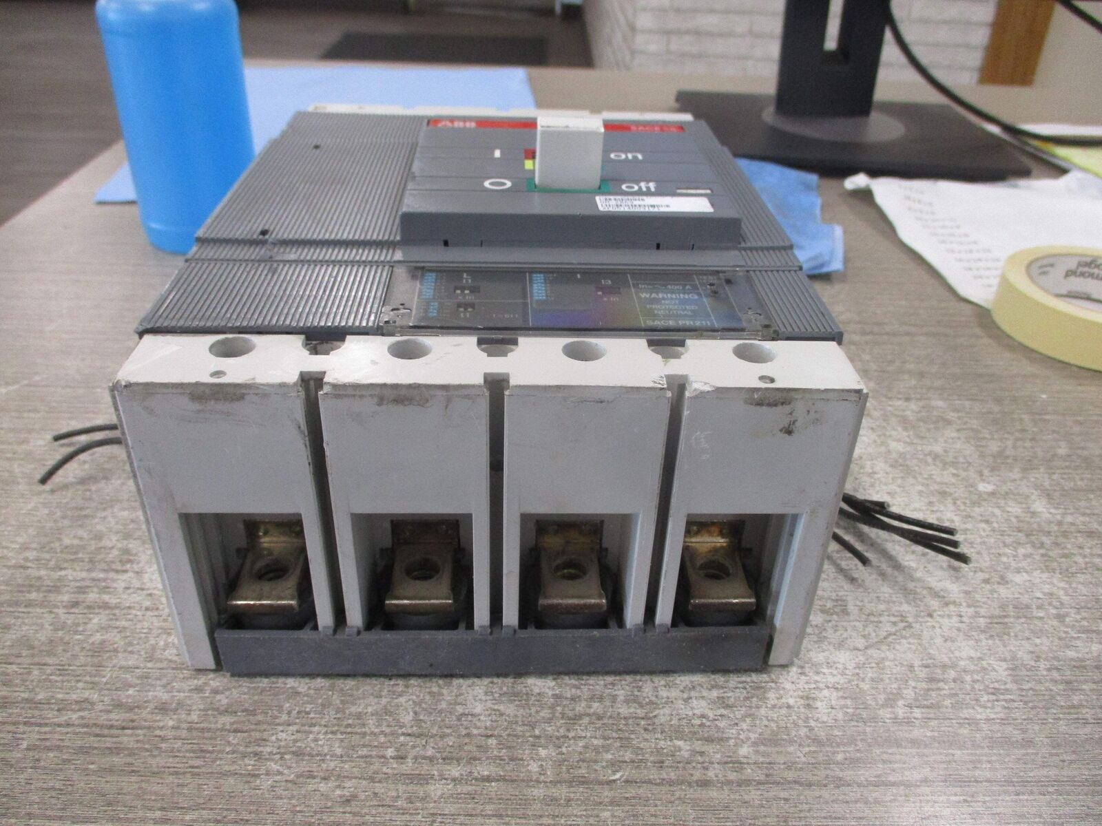 ABB SACE S5 Circuit Breaker S5N PR211 400A 600V 4P Used