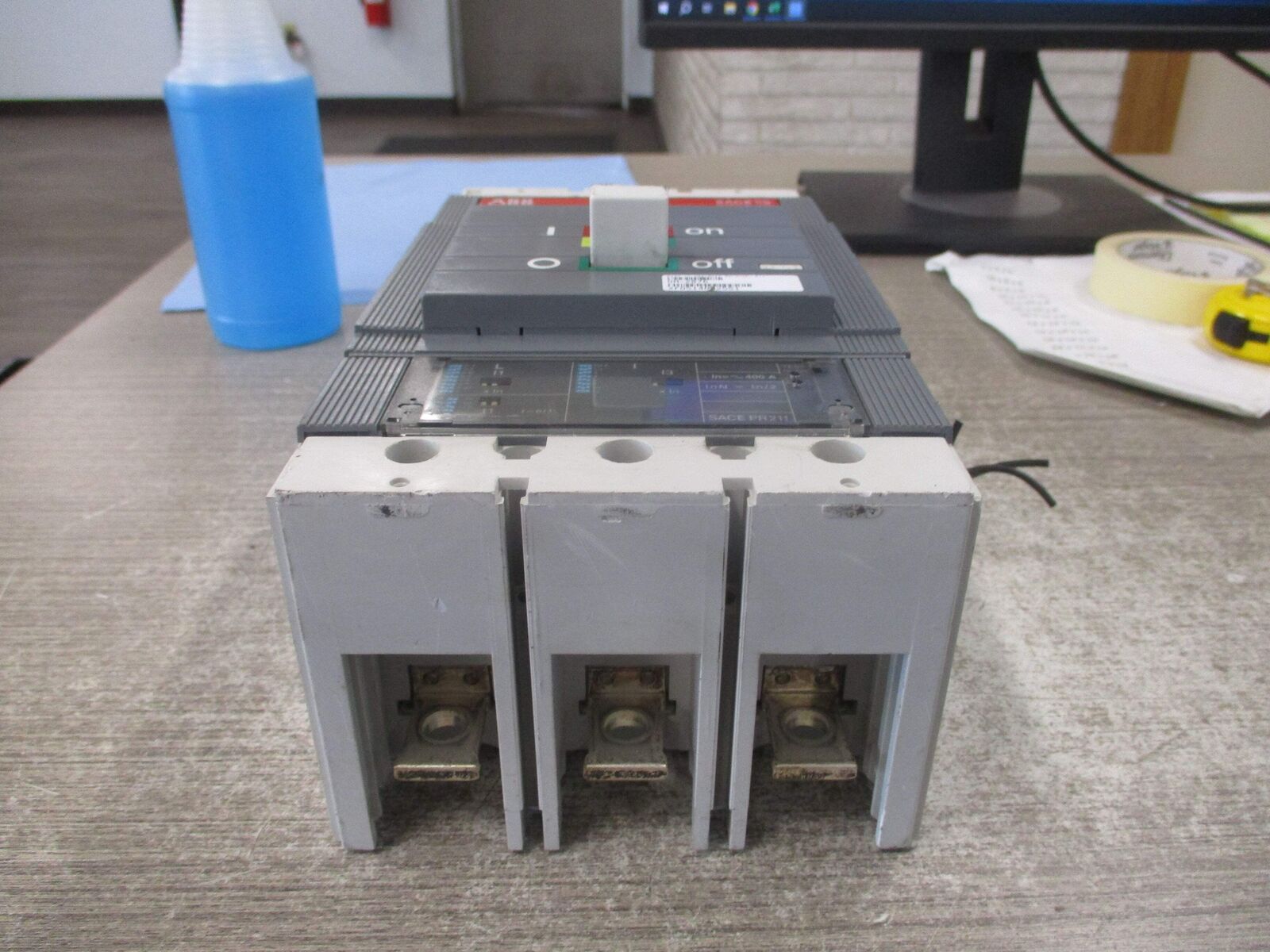 ABB SACE S5 Circuit Breaker S5N PR211 400A 600V 3P Used