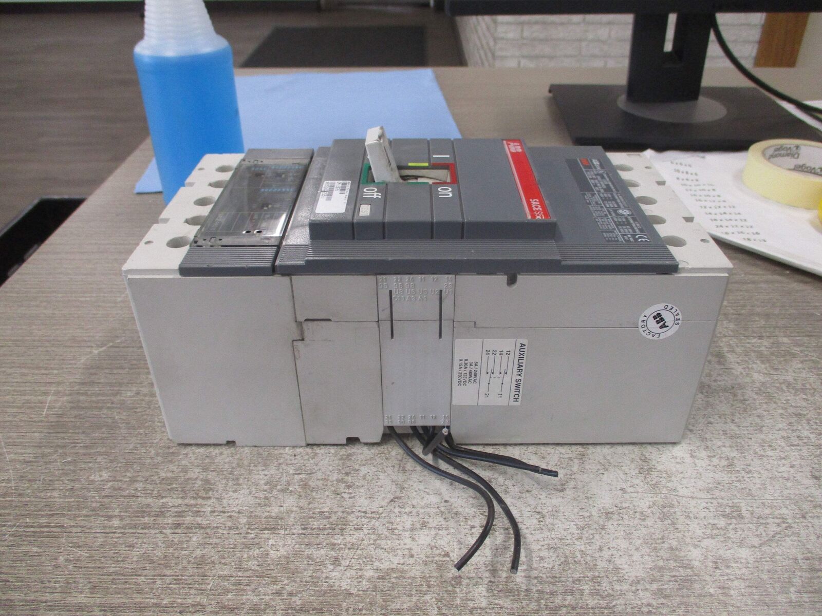 ABB SACE S5 Circuit Breaker S5N PR211 400A 600V 3P Used