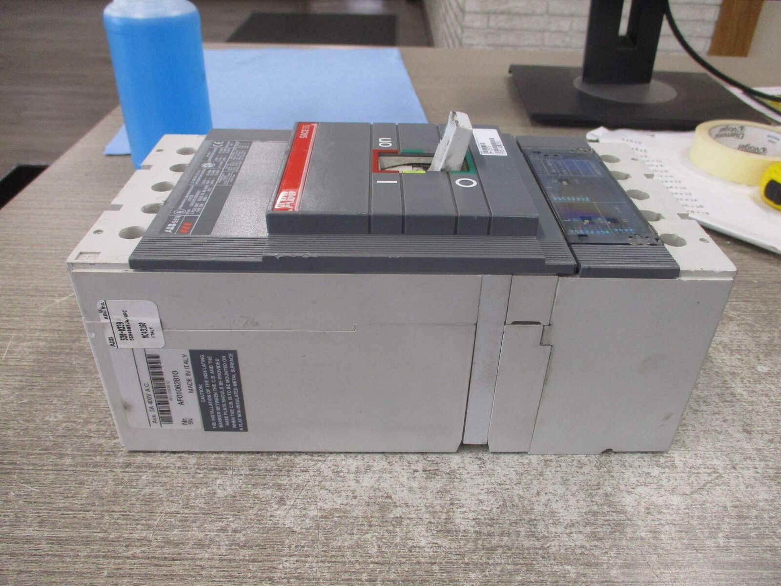 ABB SACE S5 Circuit Breaker S5N PR211 400A 600V 3P Used