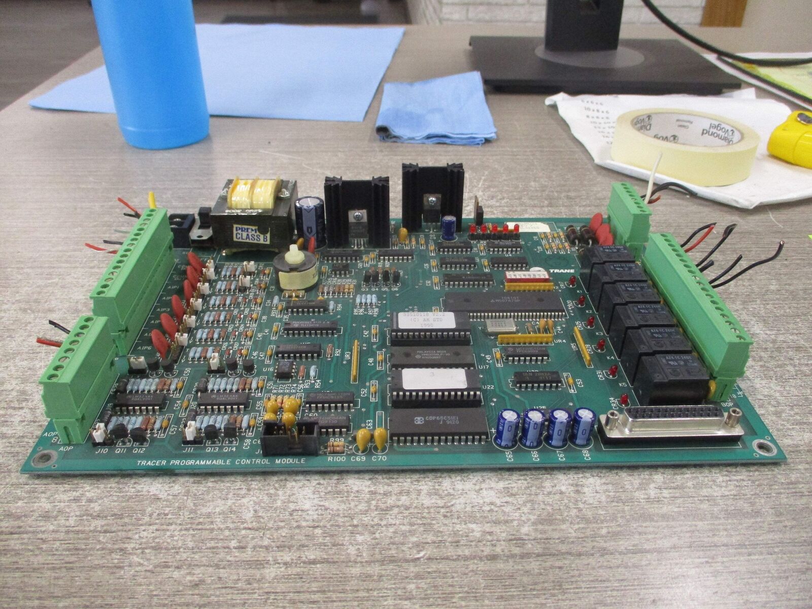 Trane Tracer Programmable Control Module 50100721 Rev. 7 Used