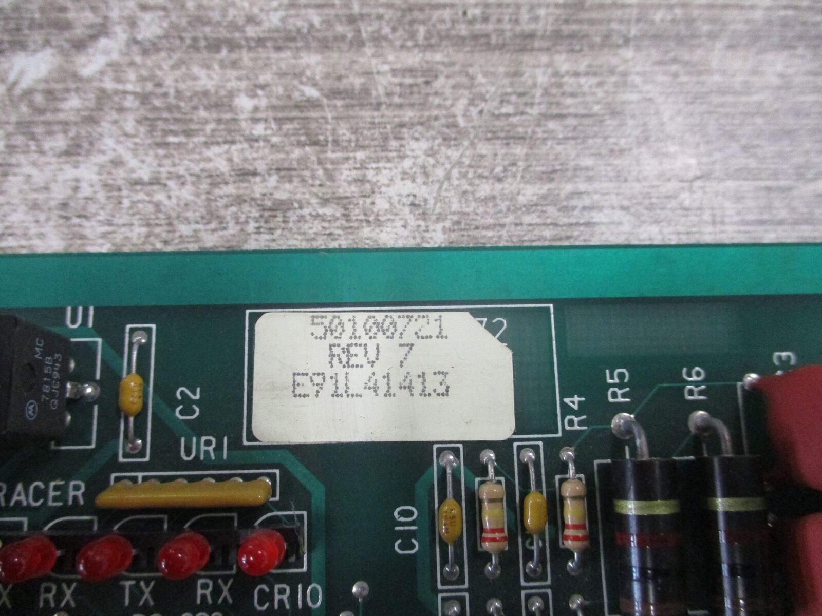 Trane Tracer Programmable Control Module 50100721 Rev. 7 Used