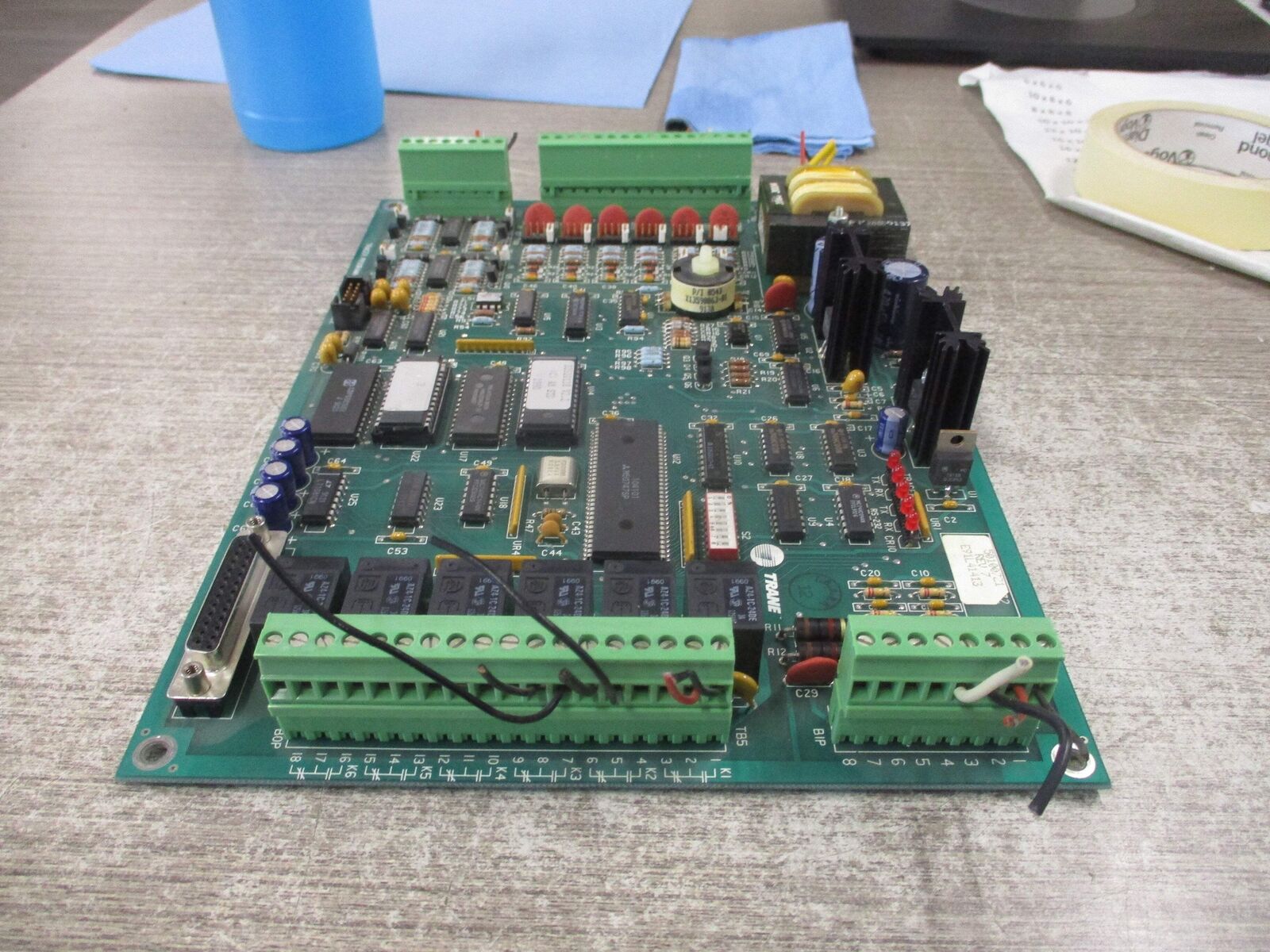 Trane Tracer Programmable Control Module 50100721 Rev. 7 Used