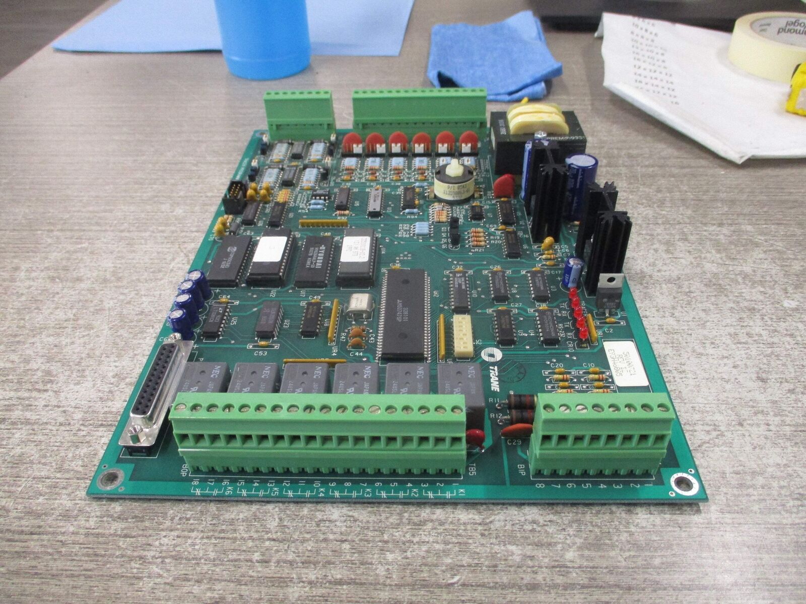 Trane Tracer Programmable Control Module 50100721 Rev. 12 Used