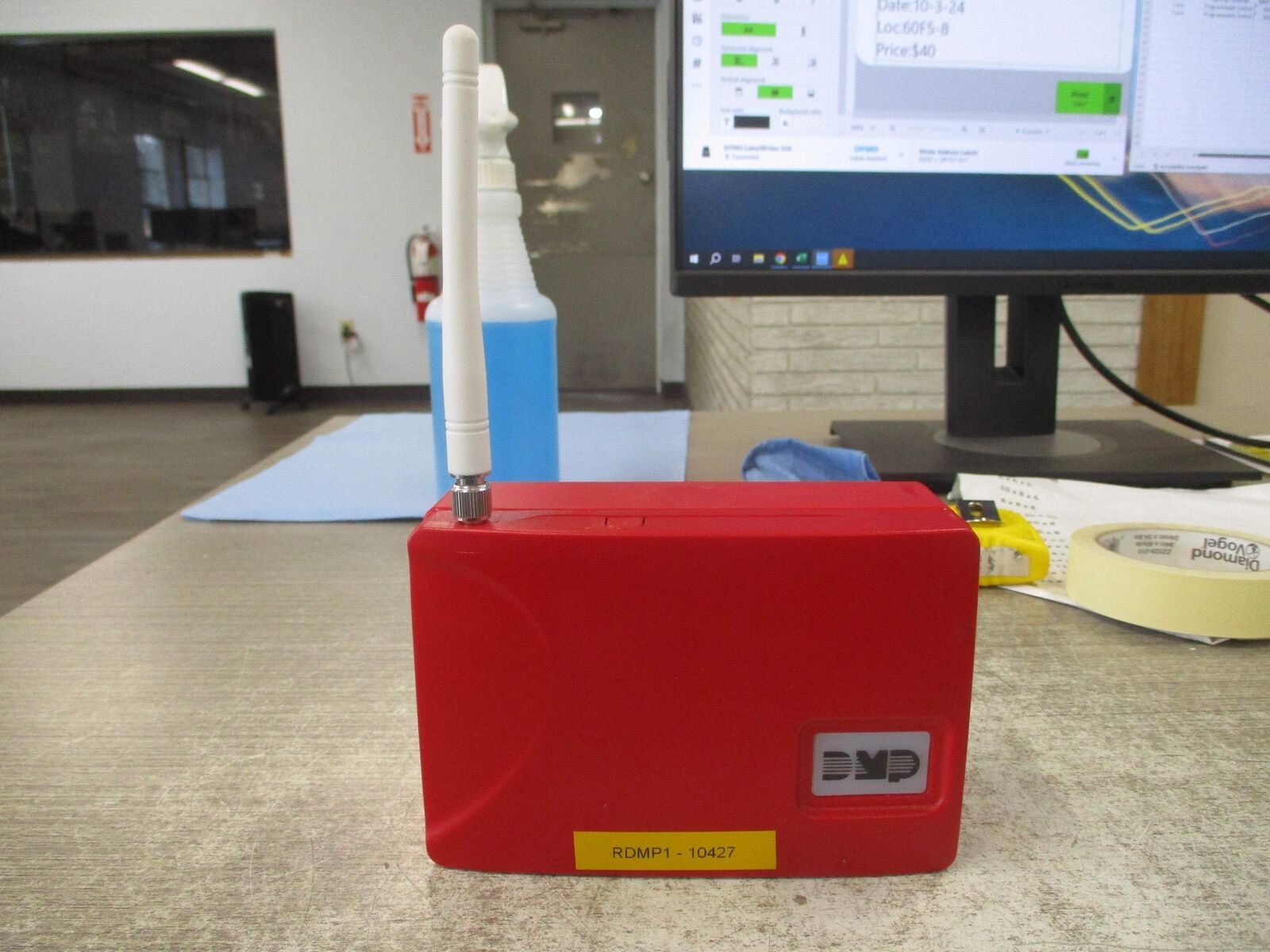 DMP DualCom Fire Alarm Digital Cellular Communicator DUALCOMNF Used