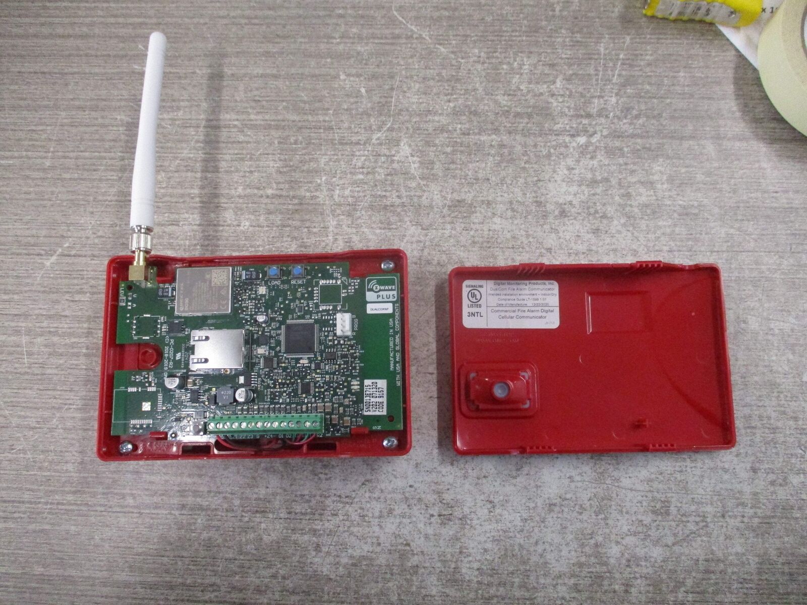 DMP DualCom Fire Alarm Digital Cellular Communicator DUALCOMNF Used