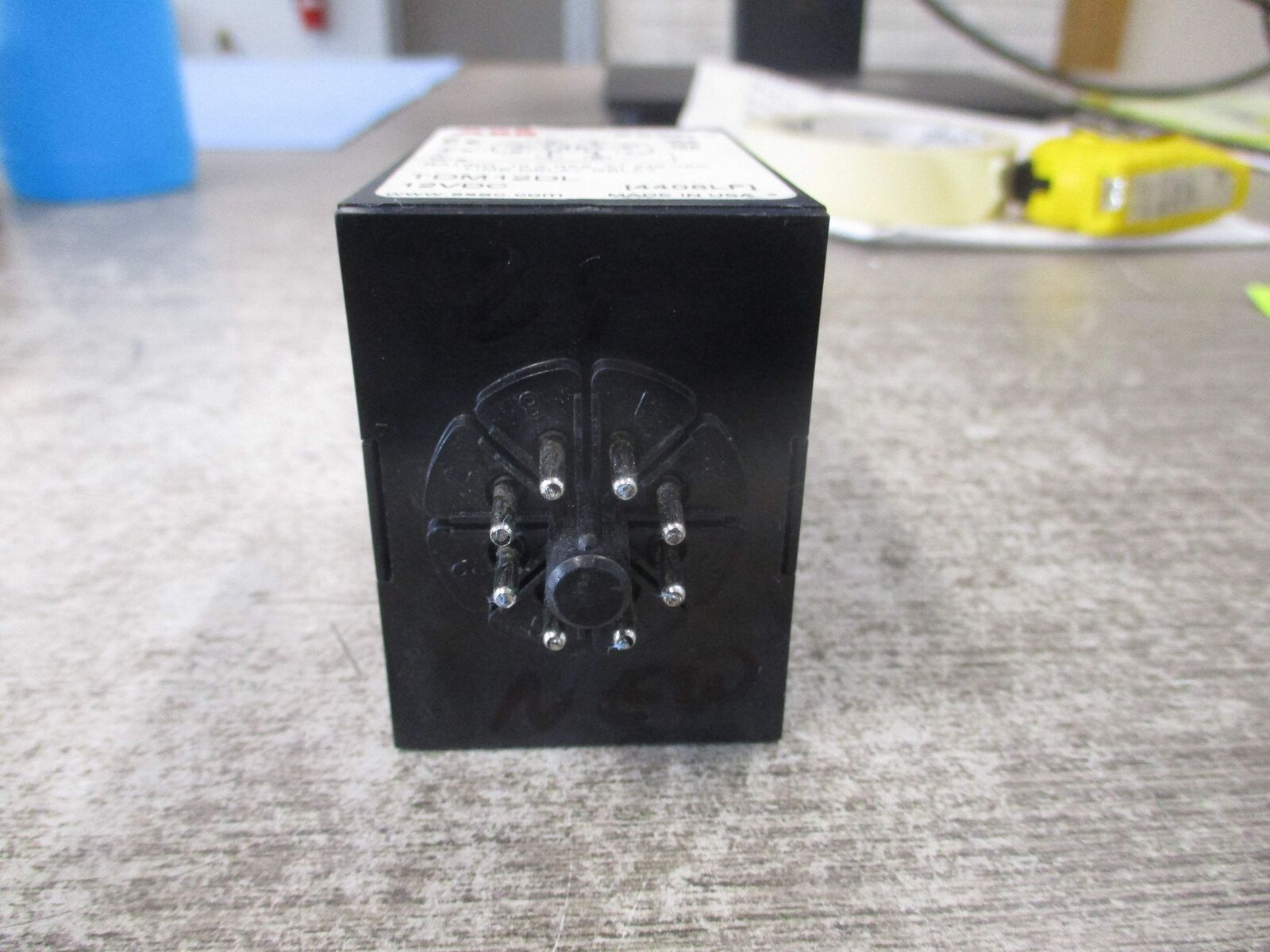 ABB SSAC Time Delay Relay TDM12DL 12VDC Used