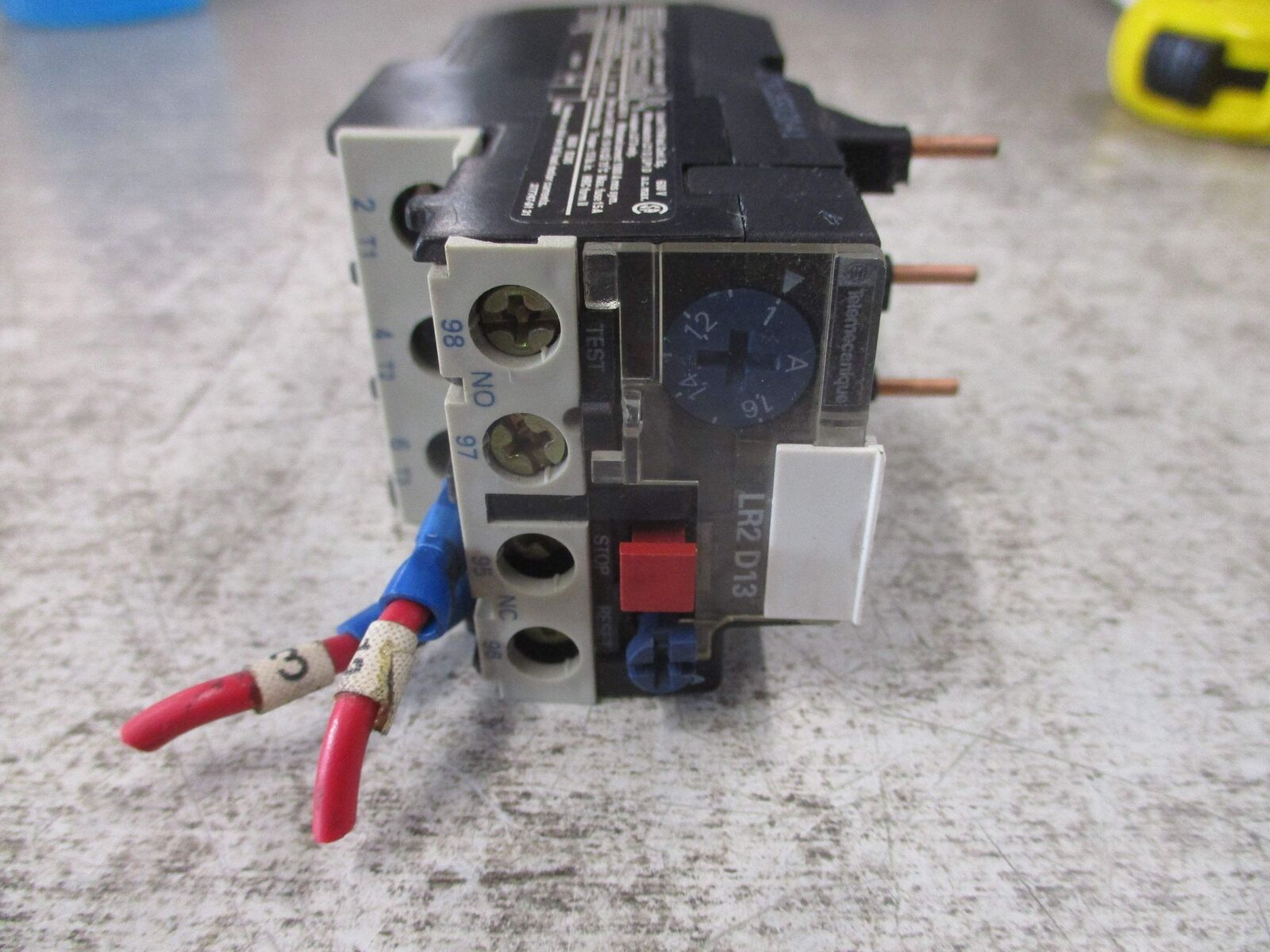 Telemecanique Solid State Overload LR2 D1306 Trip: 1-1.6A Used