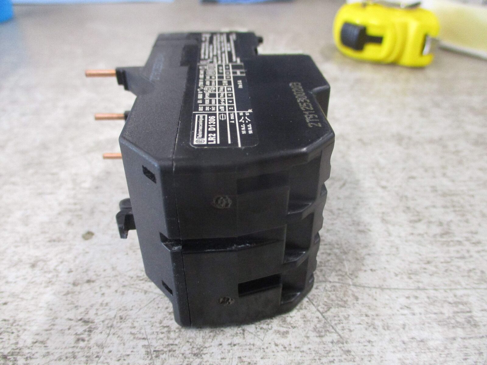 Telemecanique Solid State Overload LR2 D1306 Trip: 1-1.6A Used