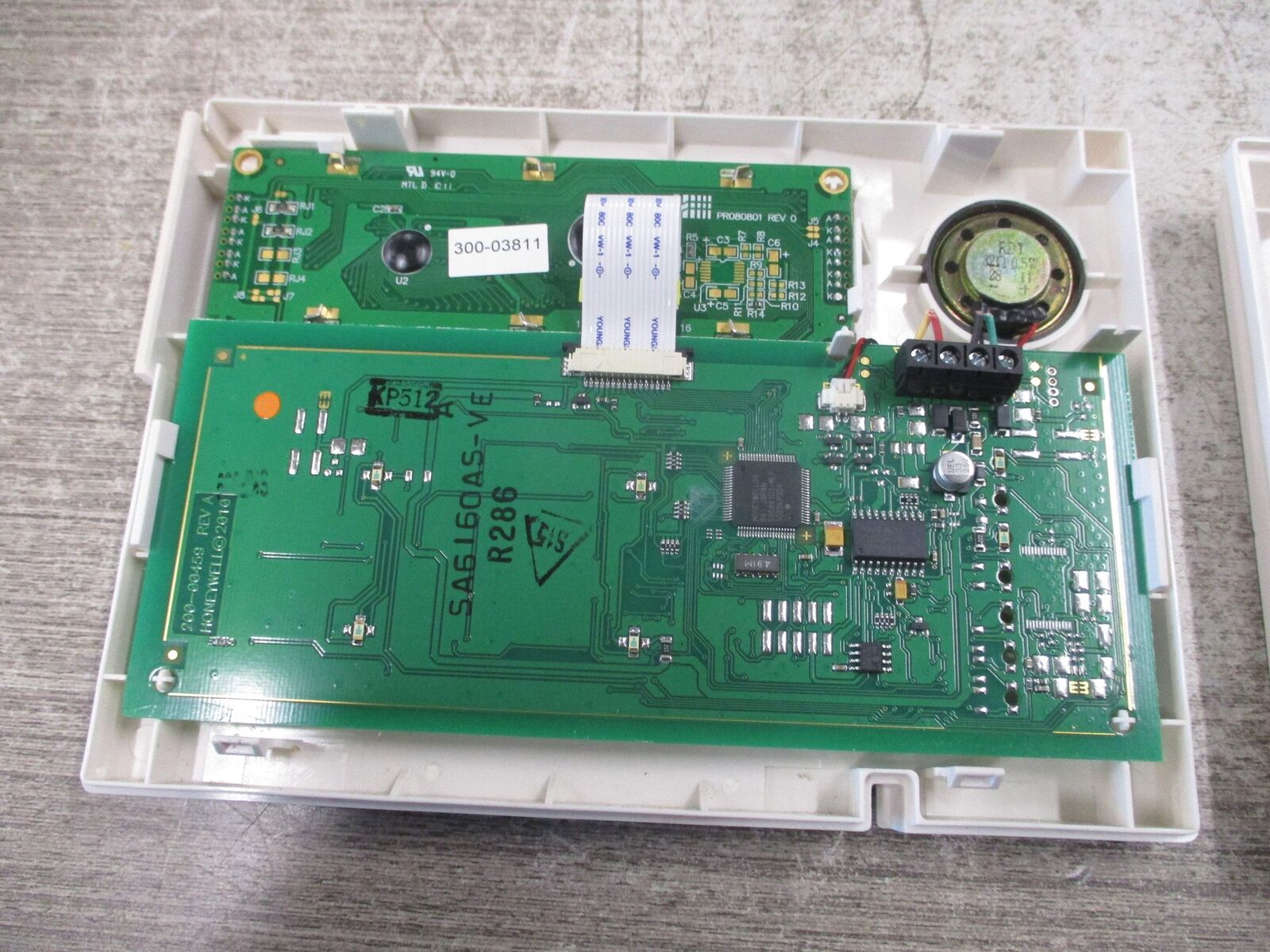 Honeywell Alpha Keypad 6160 *Small Screen Crack* Used