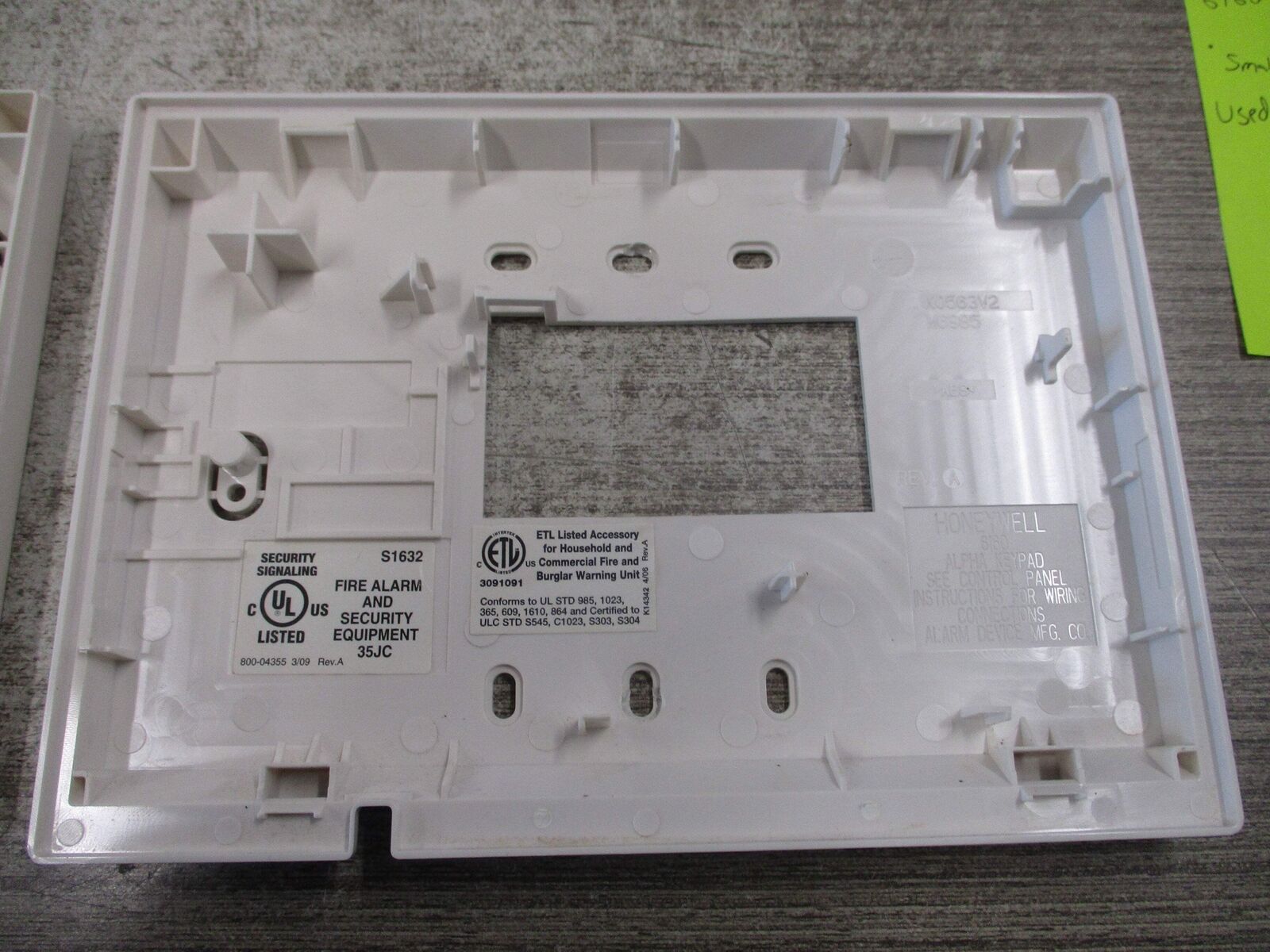 Honeywell Alpha Keypad 6160 *Small Screen Crack* Used