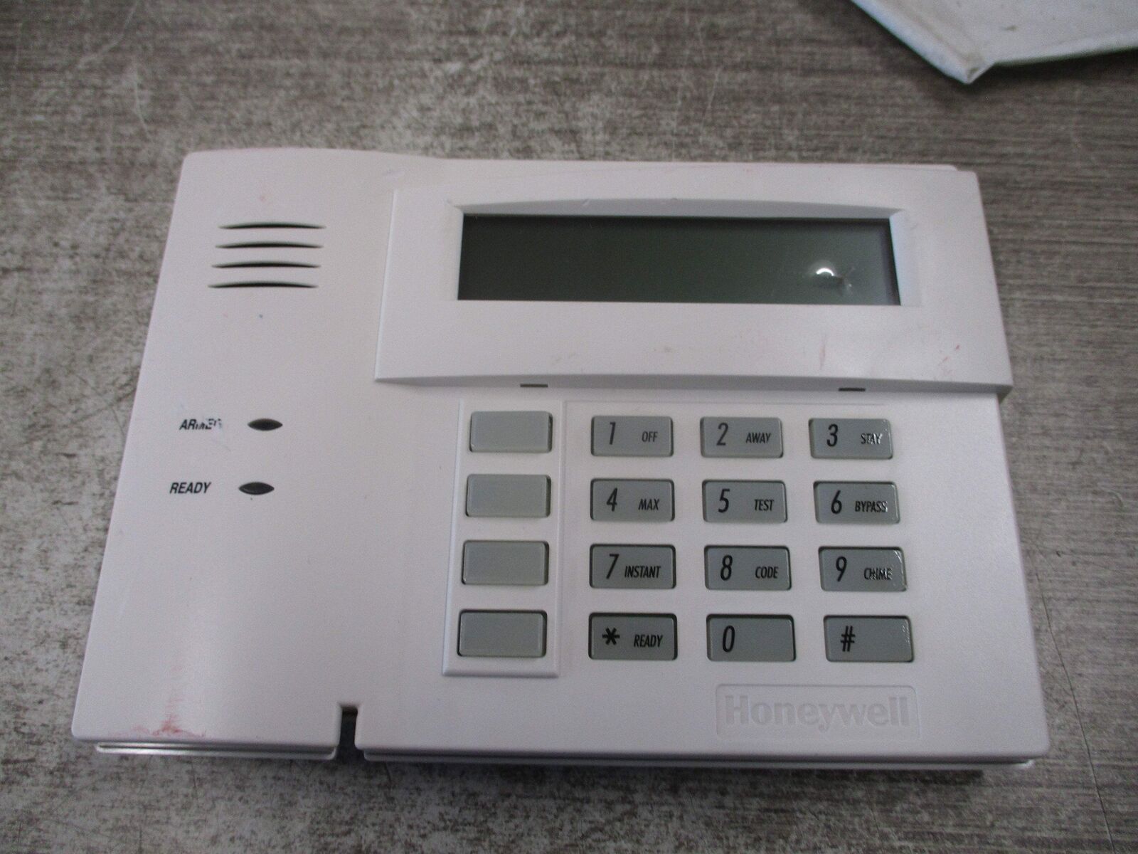 Honeywell Alpha Keypad 6160 *Small Screen Crack* Used