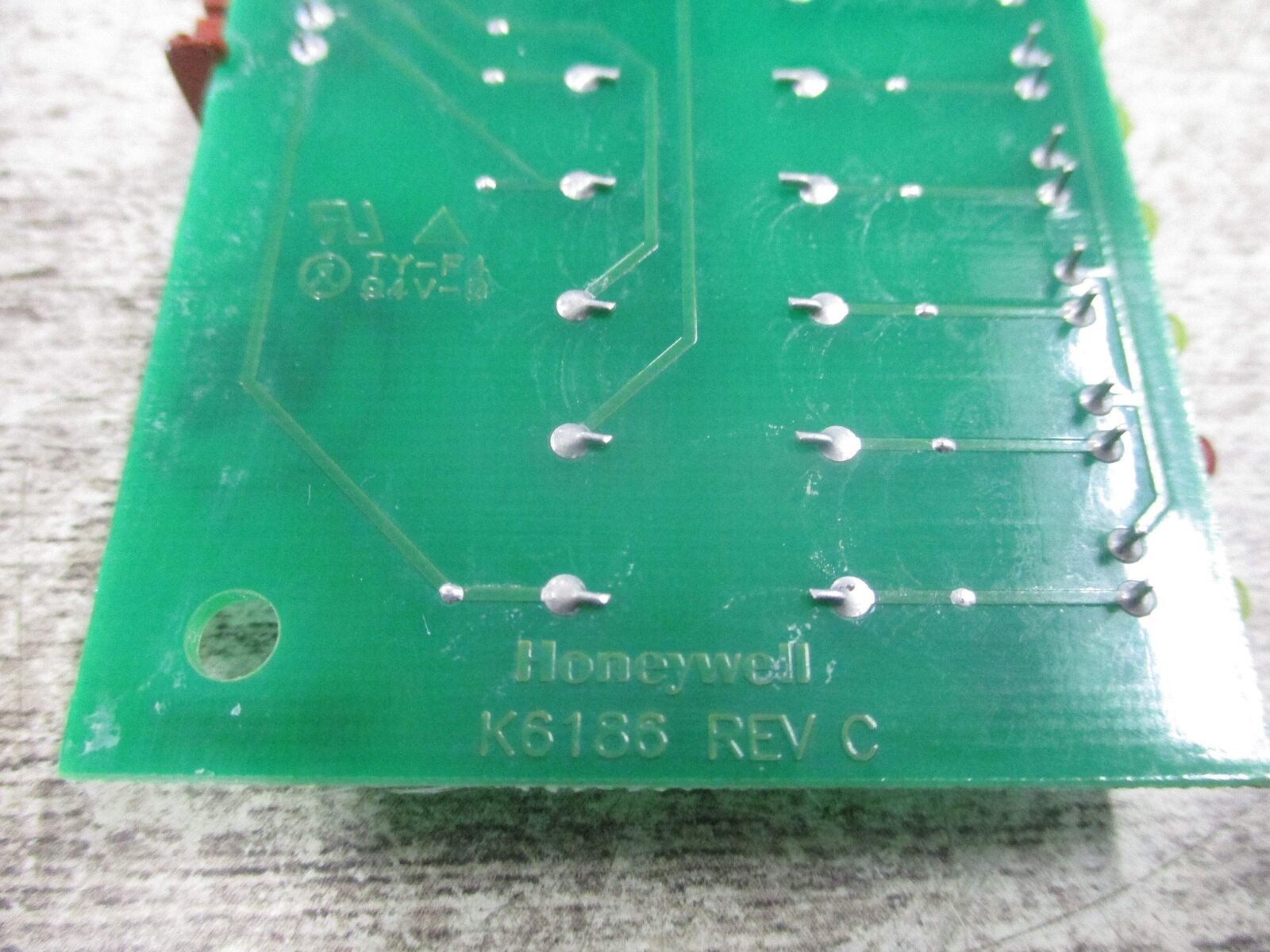 Honeywell Annunciator Card K6186 Rev. C Used