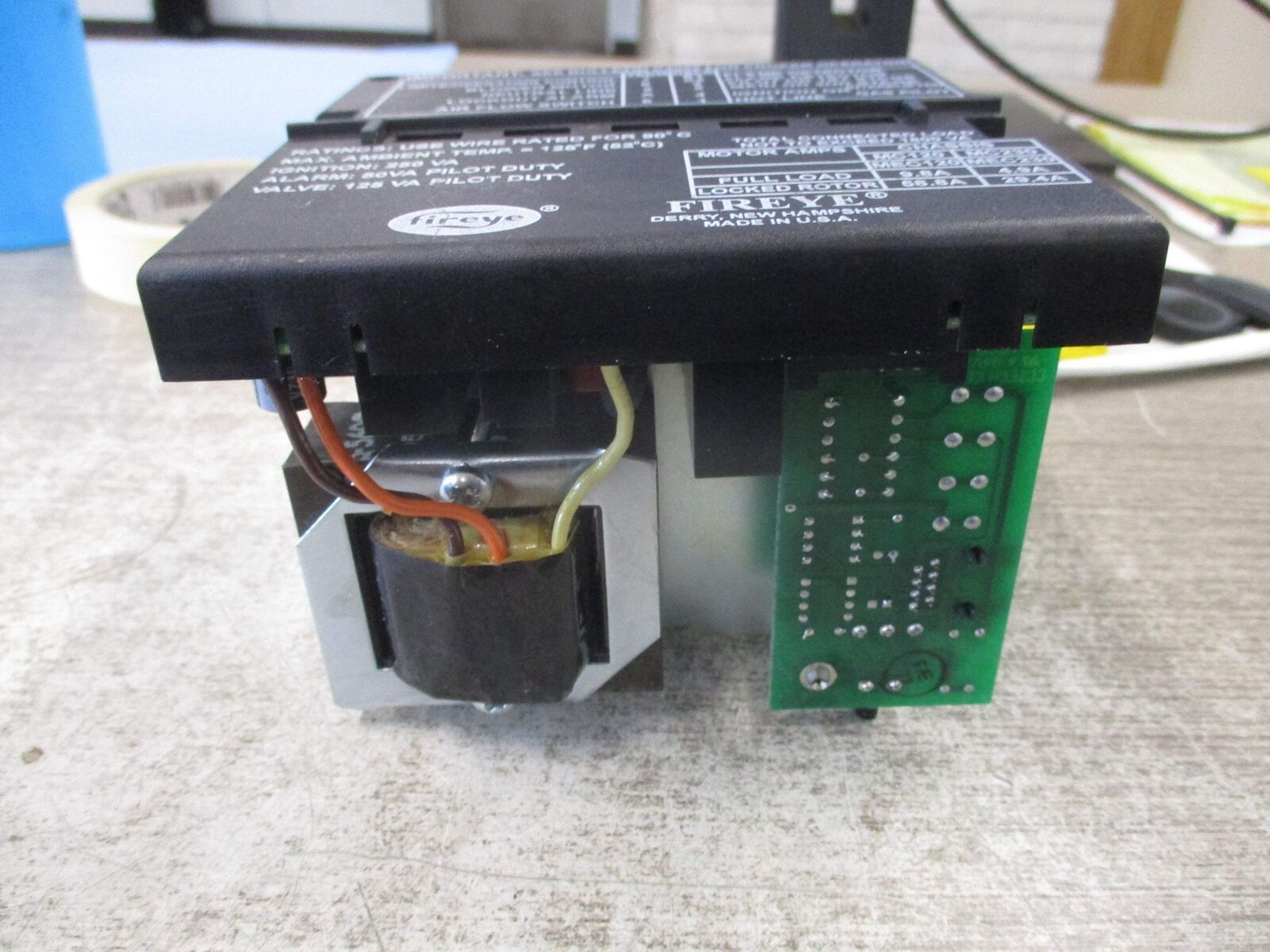 Fireye Chassis MEC120D 120V 50/60Hz Used