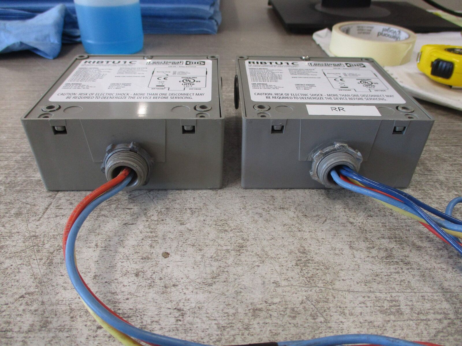 Functional Devices, Inc. RIB Relay RIBTUIC *Lot of 2* Used