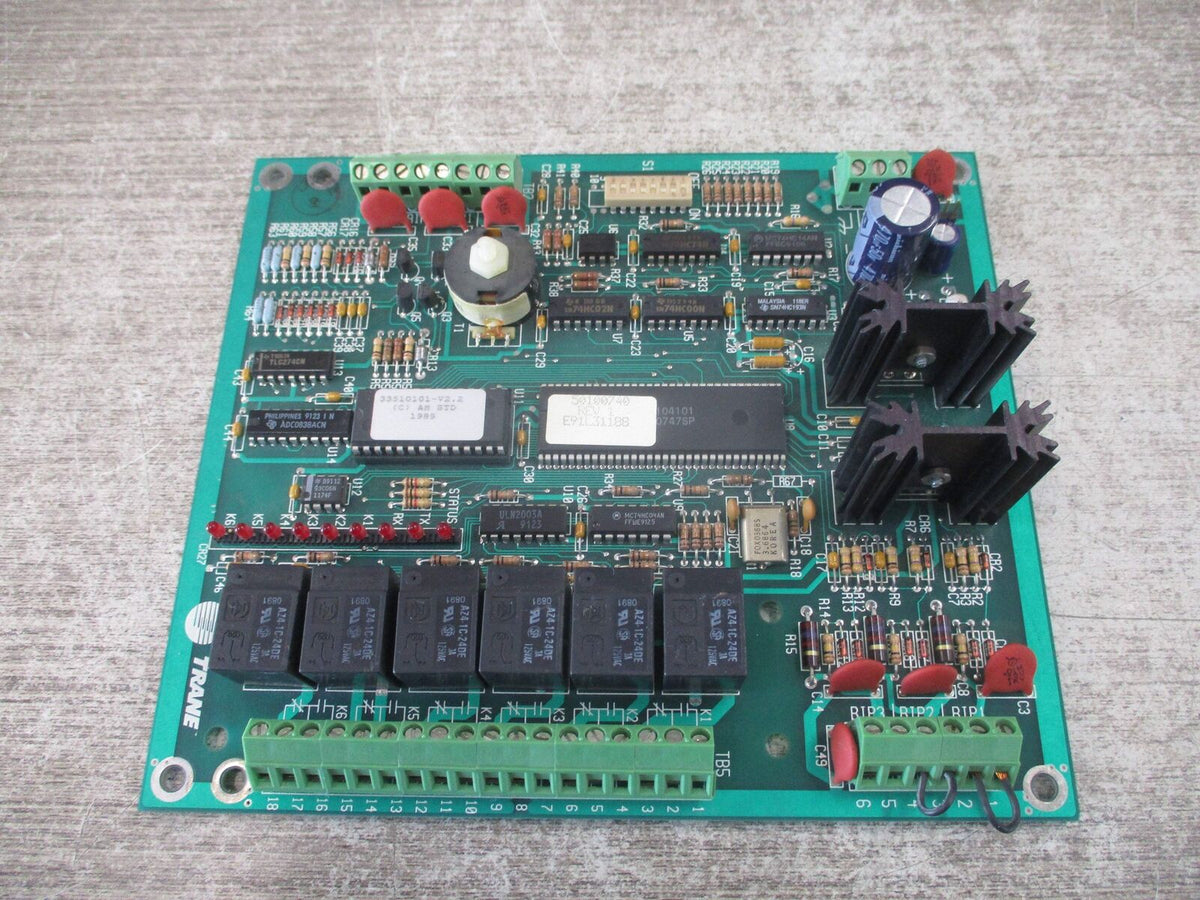 Trane Control Board 34103110 Rev. 1 Used