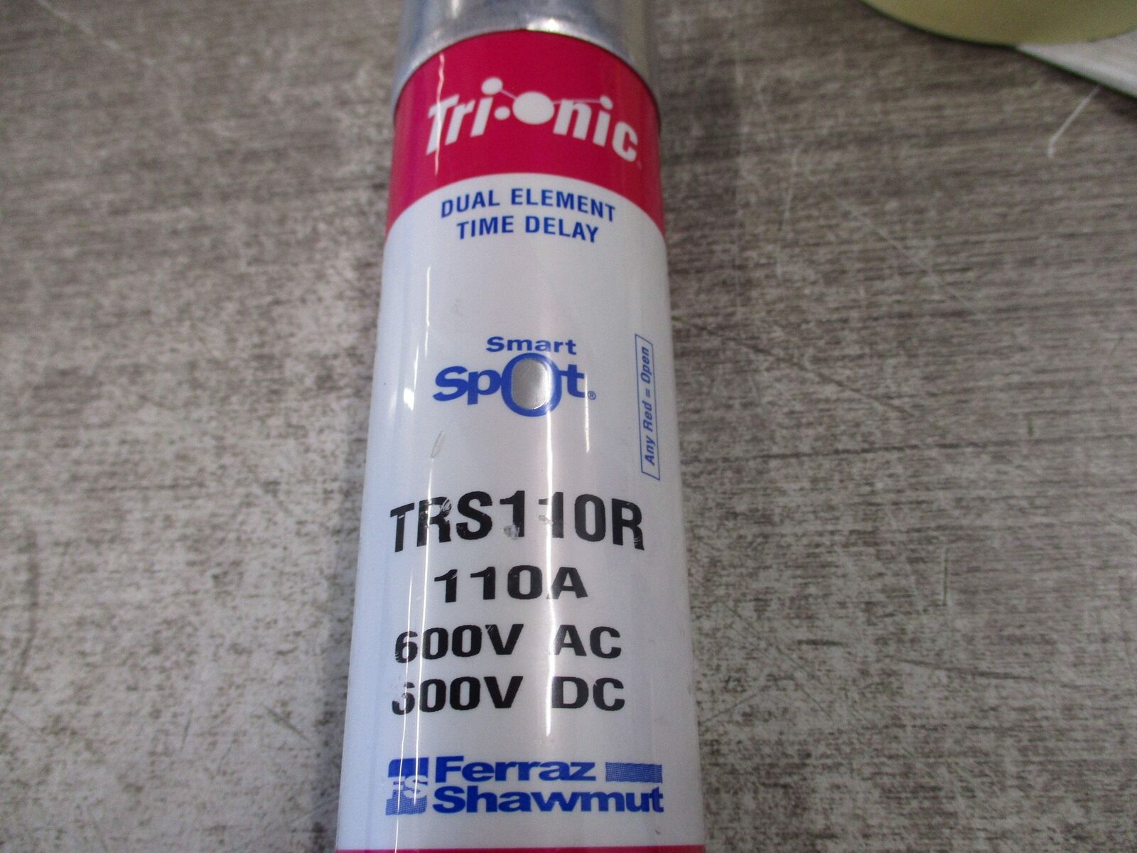 Ferraz Shawmut Tri-Onic Fuse TRS110R 110A 600V Used