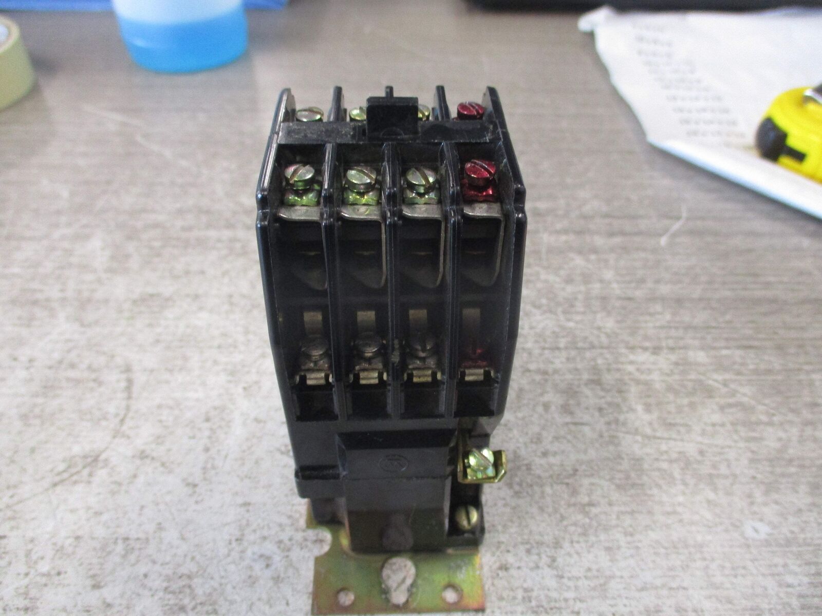 Westinghouse Control Relay BFA44F Style 766A156G01 120V Coil 10A 300V Used