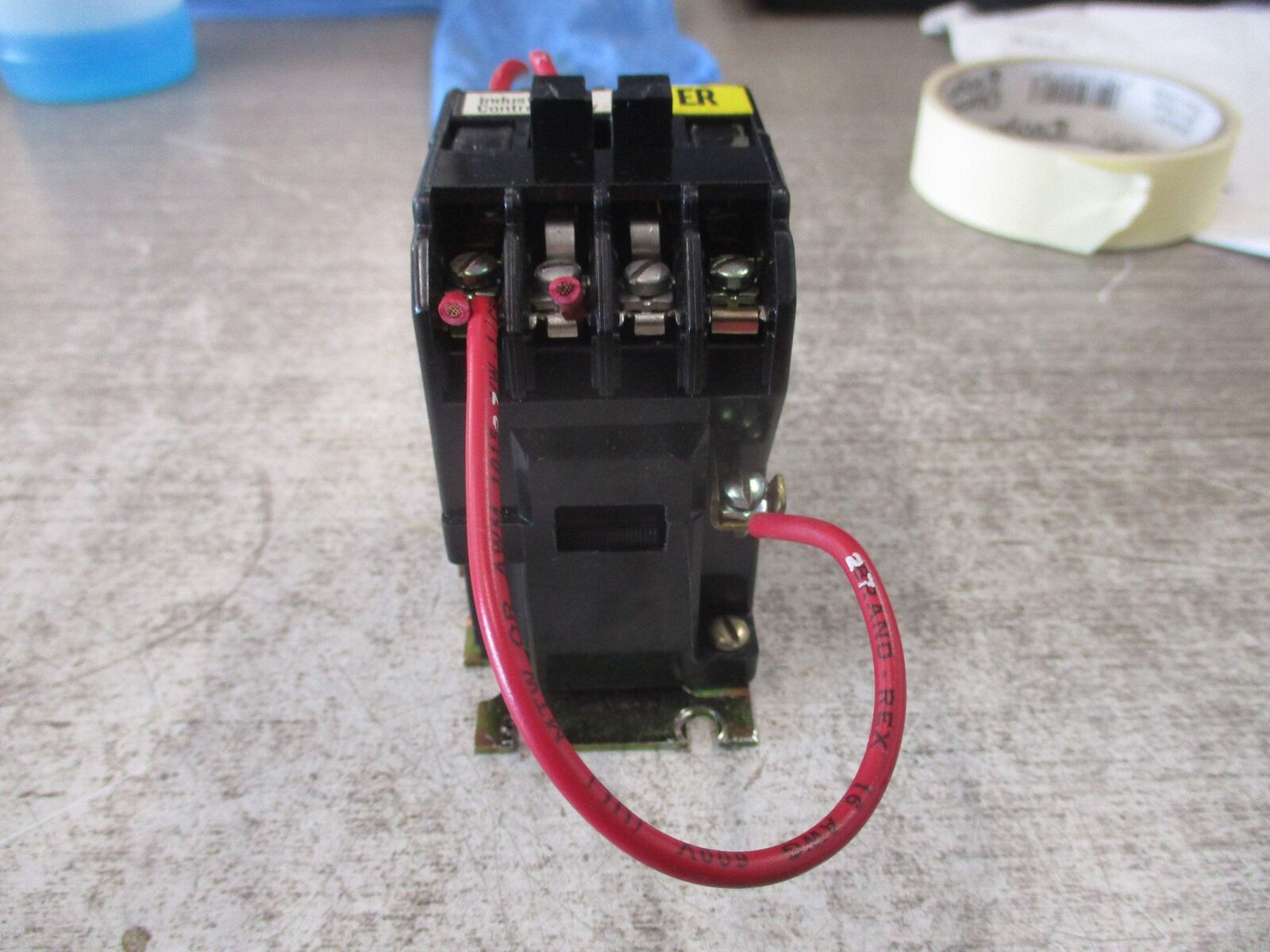 Westinghouse Control Relay BF22F Style 765A857G01 120V Coil 10A 300V Used