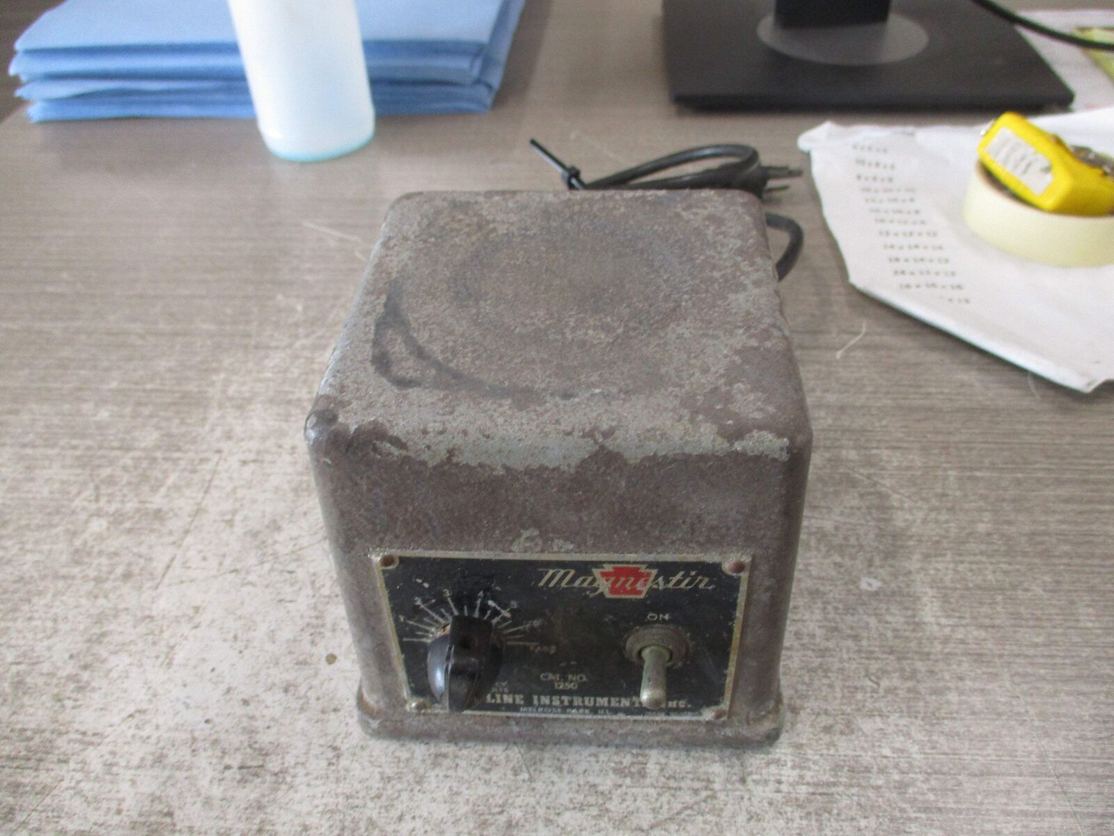 Lab-Line Instruments Magnestir Magnetic Stirrer 1250 115V 50-60Hz Used