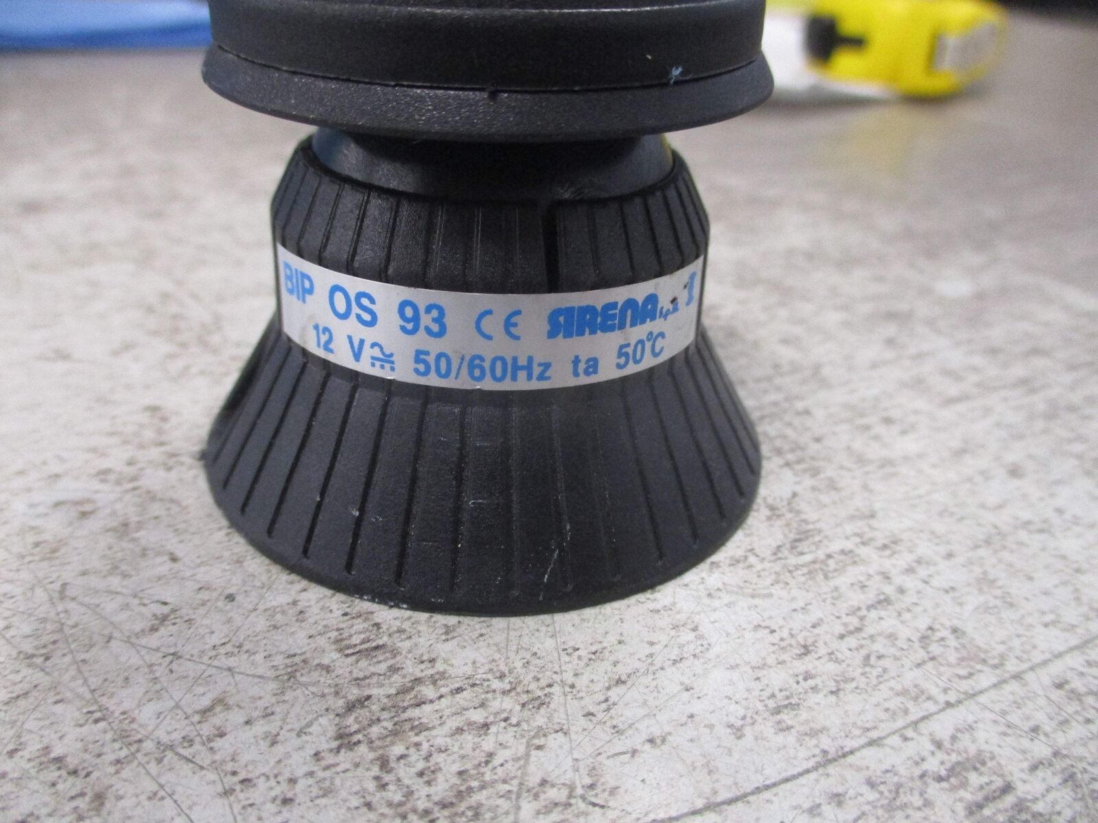Sirena Signaling Buzzer BIP OS 93 12V 50/60Hz Used