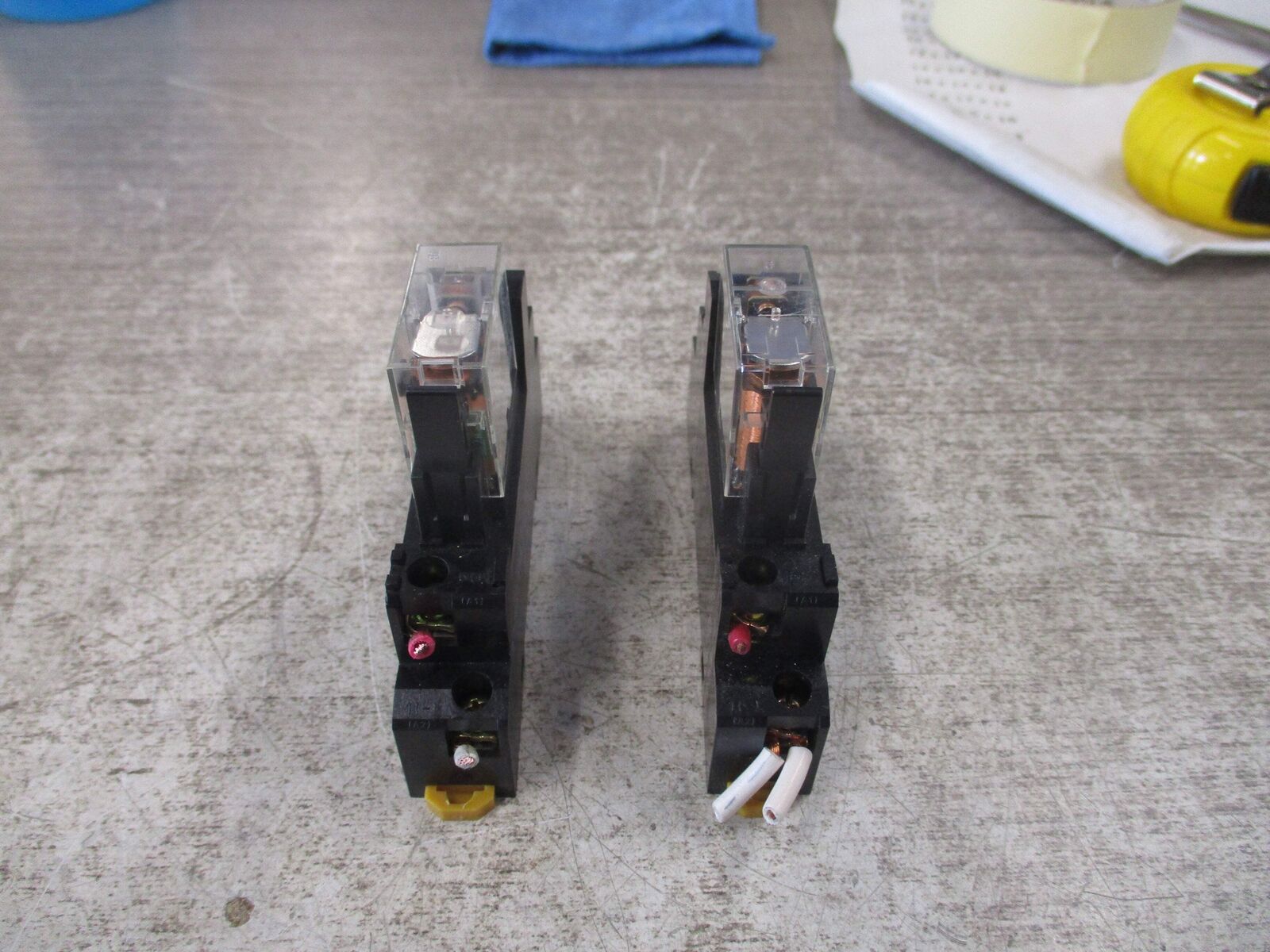 Allen-Bradley Relay 700-HK36A1 Ser. A 120V Coil w/ Base *Lot of 2* Used
