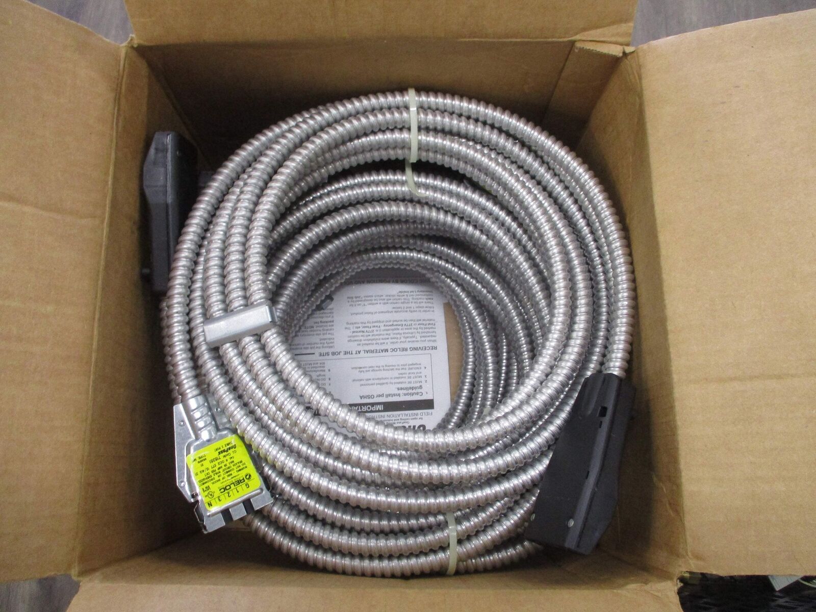 Reloc Onepass Cable 715351 OC2 277 12/4G 21 M5 277V Length: 21FT *Box of 5* New