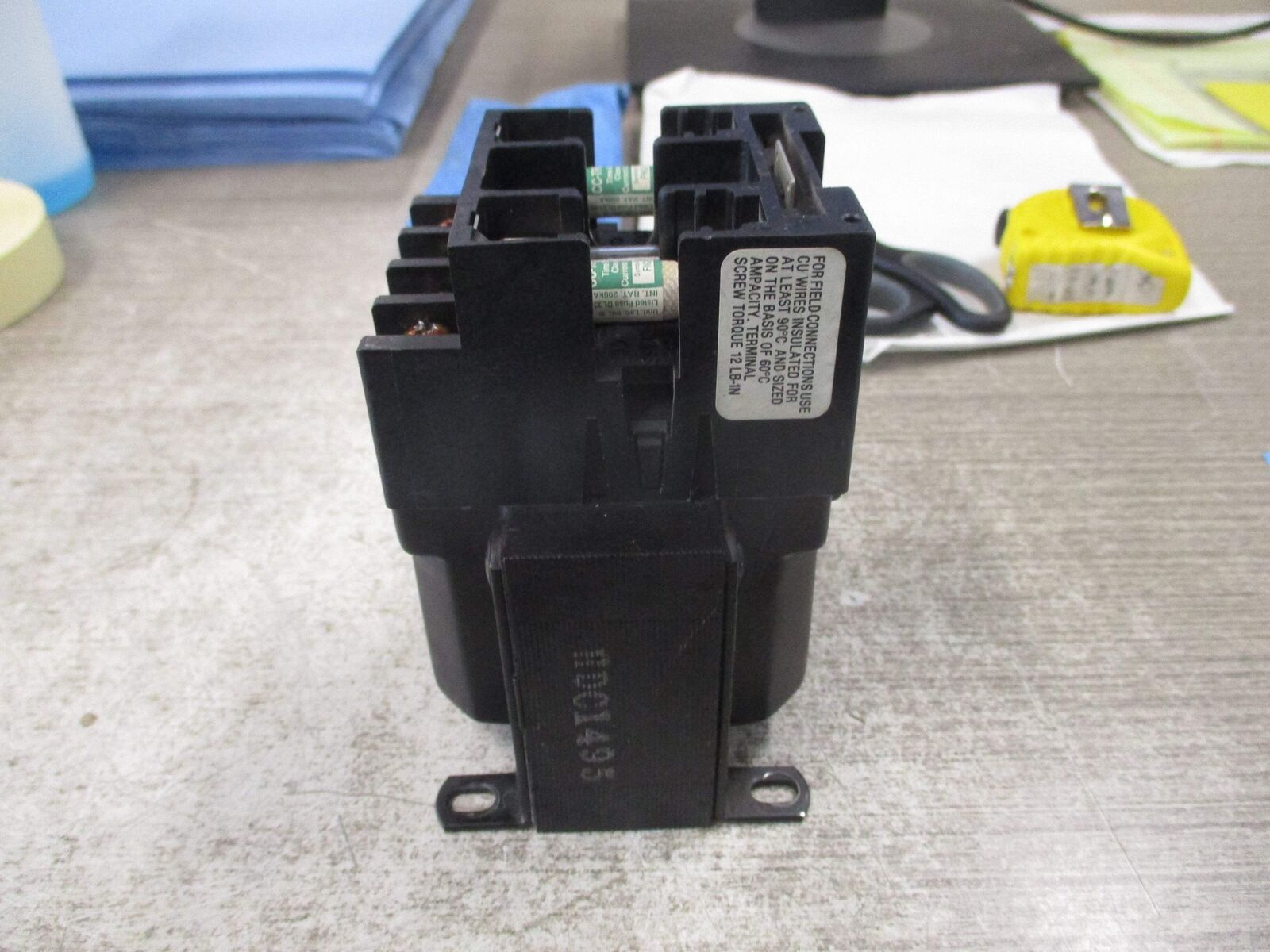 Eaton Control Transformer C340CG Ser. A1 0.105 kVA Pri: 240/480V Sec. 120V 50/60