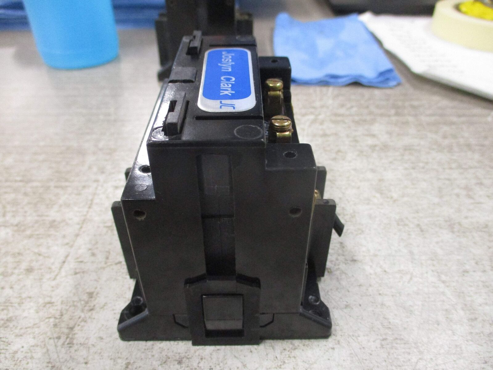 Joslyn Clark Definite Purpose Contactor 7001-5150-21 240V Coil 40A 500VDC Used