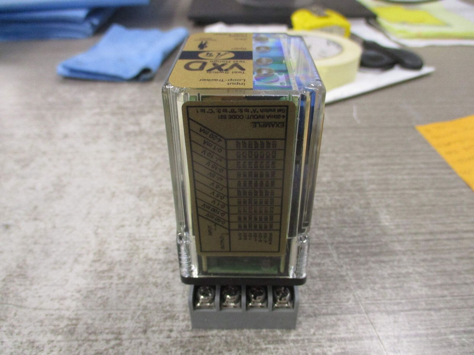 Absolute Process Instruments Wideranging DC/DC Isolator API 4380 G 115VAC W/Base