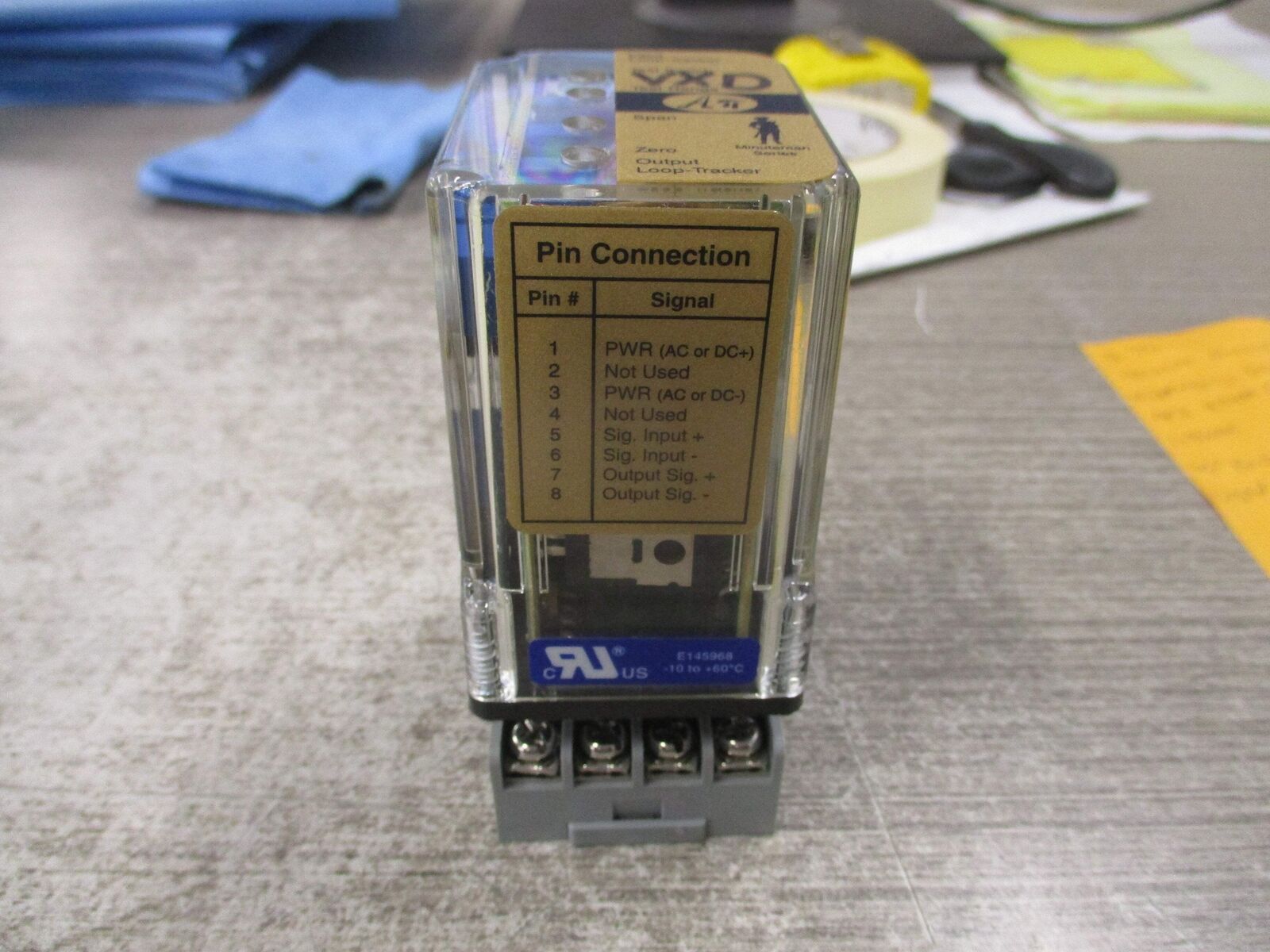 Absolute Process Instruments Wideranging DC/DC Isolator API 4380 G 115VAC W/Base