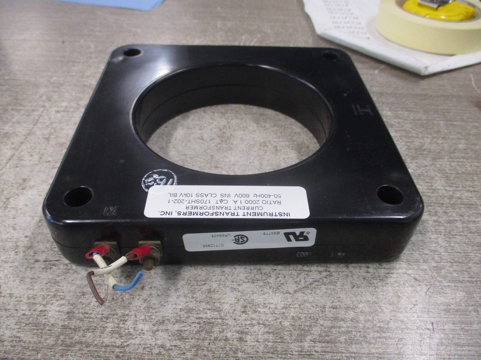 Instrument Transformers Current transformer 170SHT-202-1 Ratio 2000:1A 600V 50-4