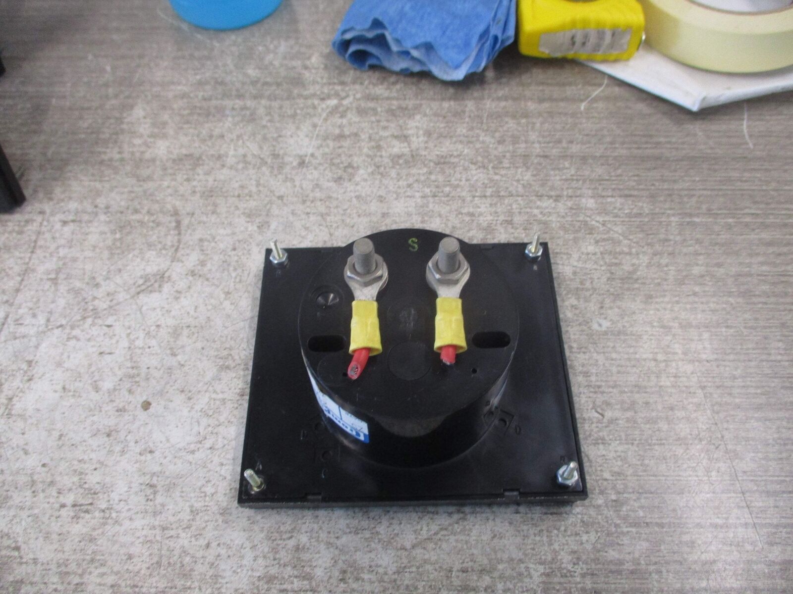 Crompton AC Ammeter 02AA LSSN Range: 0-800A Used