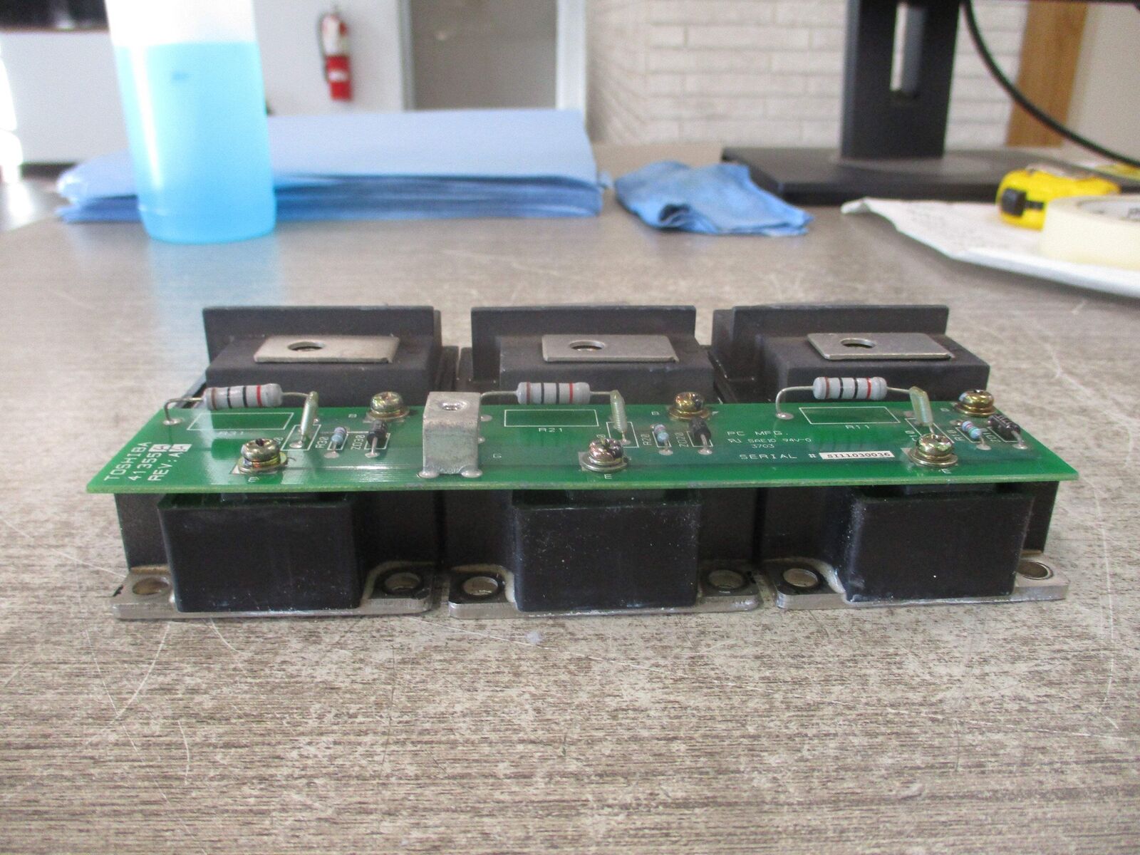 Toshiba Gate Assembly 41355A Rev. AA Used