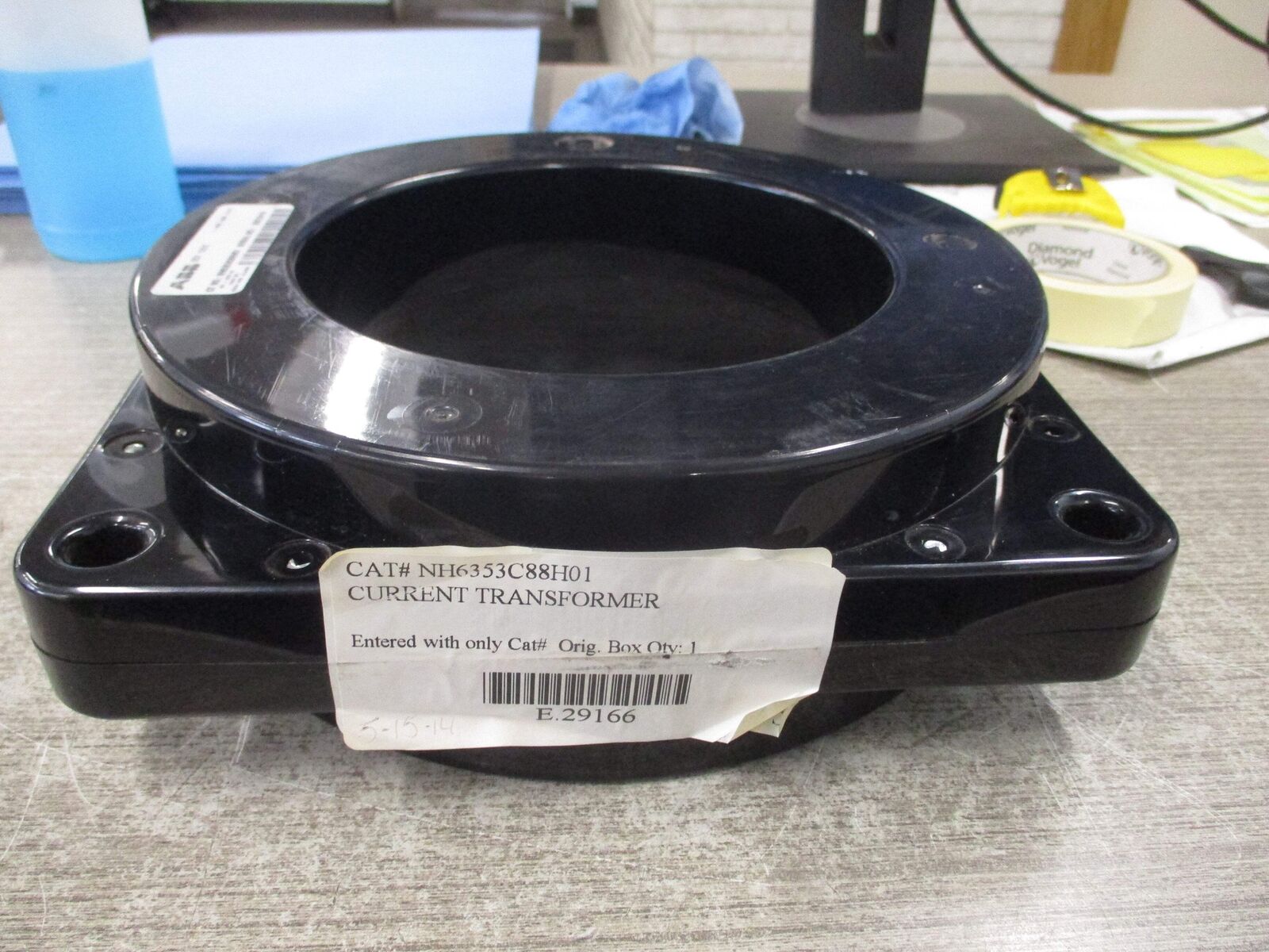 ABB SCV Current Transformer NH6353C88H01 Ratio 100:5A 600V 50-400Hz 10kV BIL Use