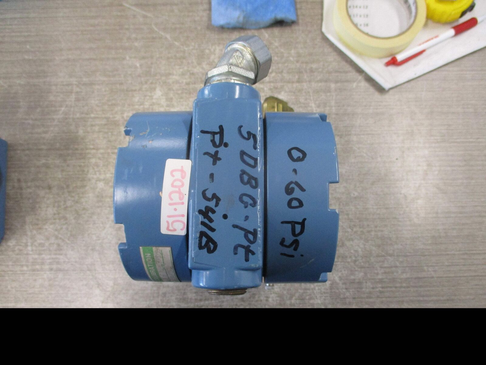 Rosemount Alphaline Pressure Transmitter 1151GP6E22B2 0-100 PSIG Output: 4-20mA