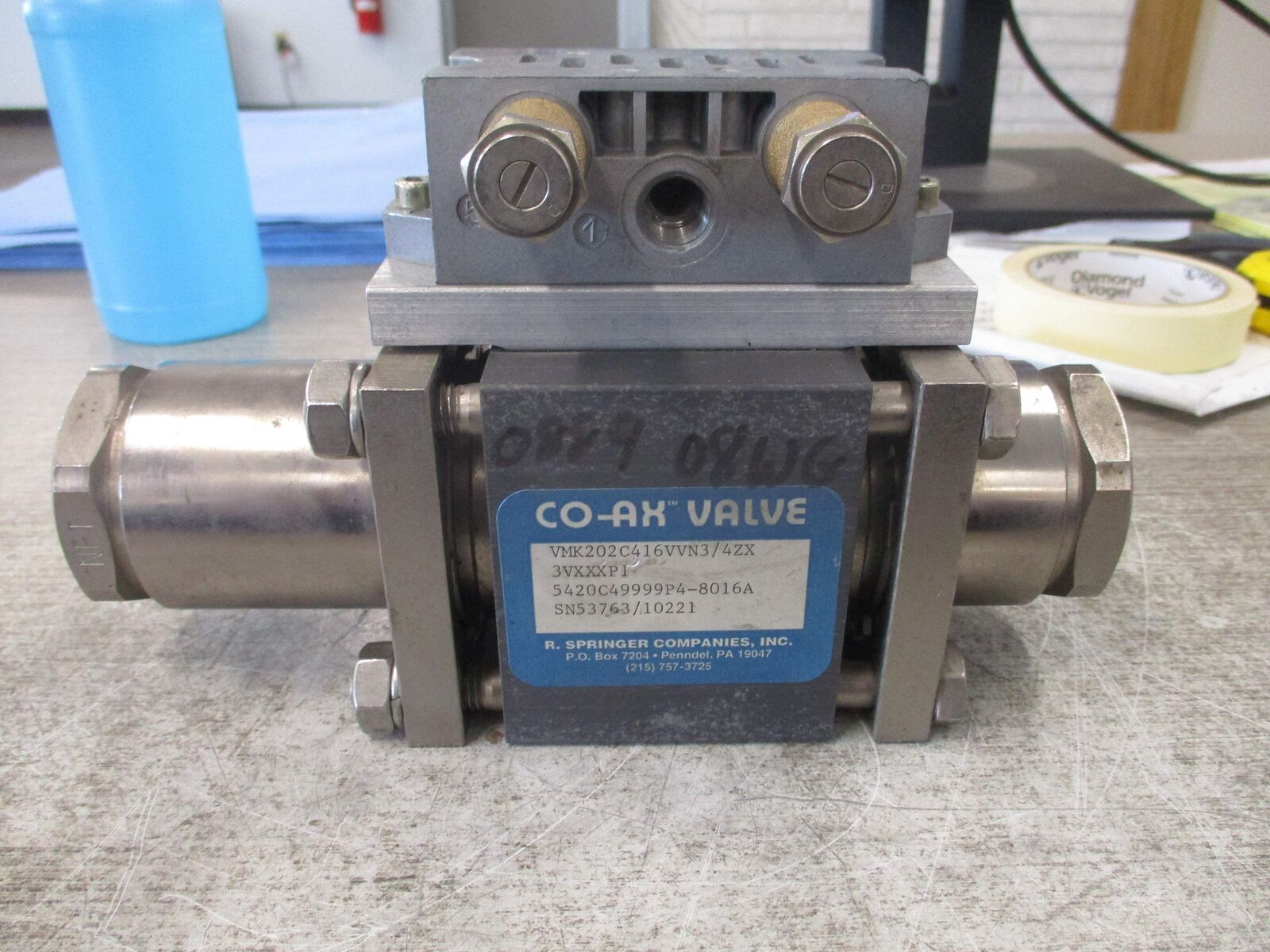 Coax Solenoid Valve VMK 20 NC Used