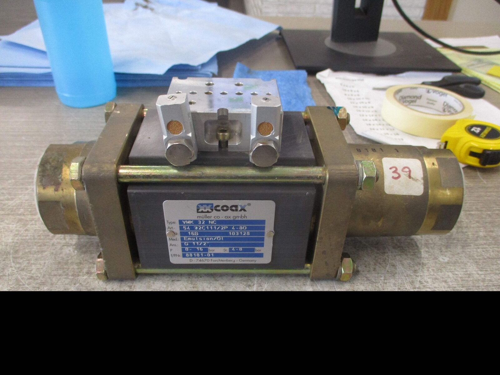 Coax Solenoid Valve VMK 32 NC Used
