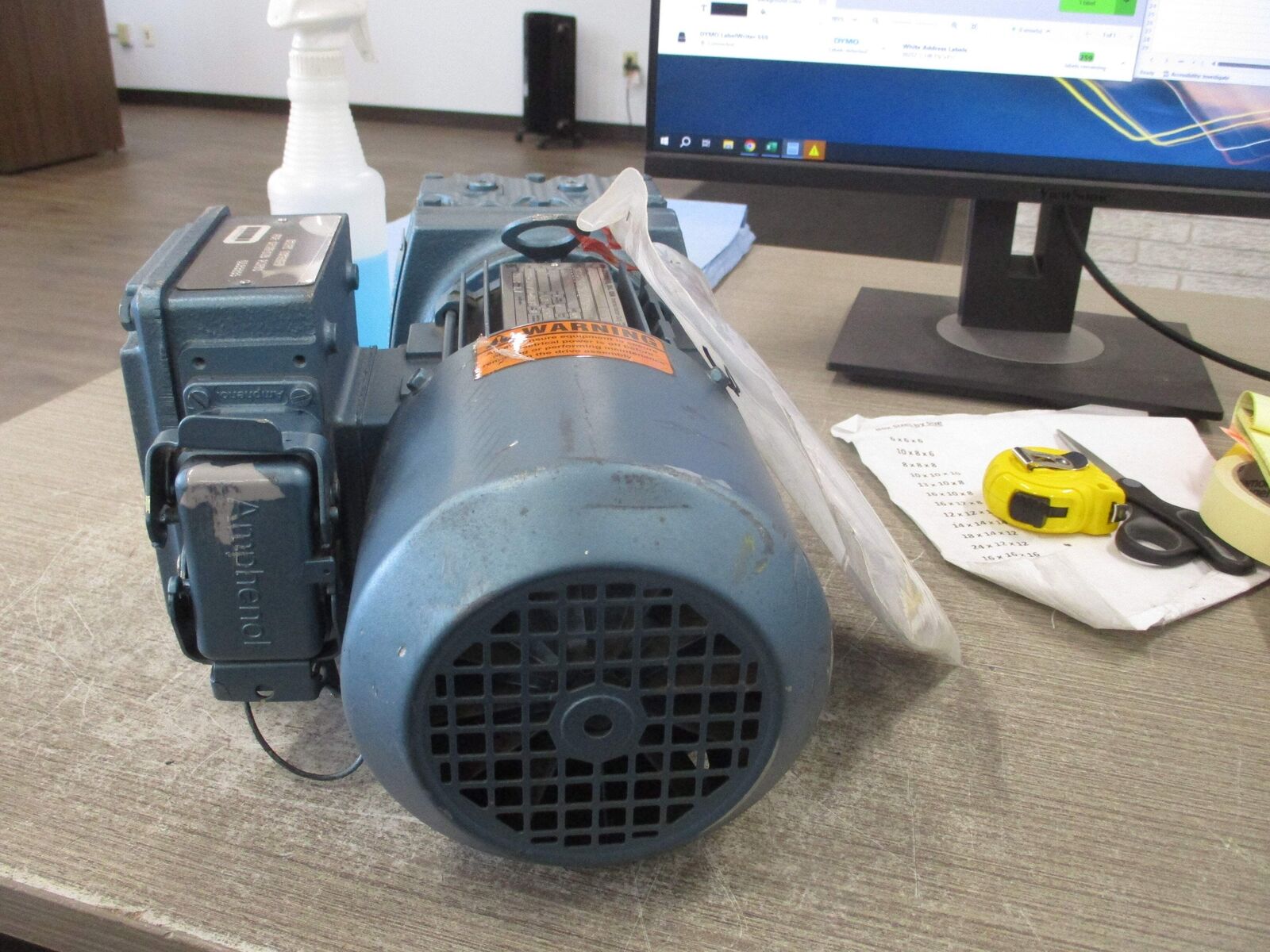 Sew-Eurodrive Gearmotor DFT71D4BMG05HRTHACC4 .5HP 460V 1800RPM TEFC Enclosure 1.