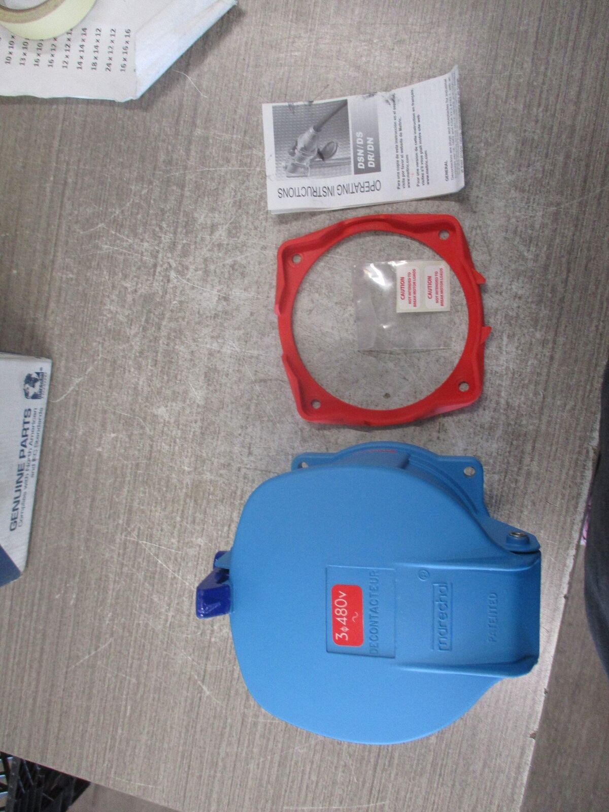 Meltric DS Receptacle/Connector 37-24043 200A Nema 3R New Surplus