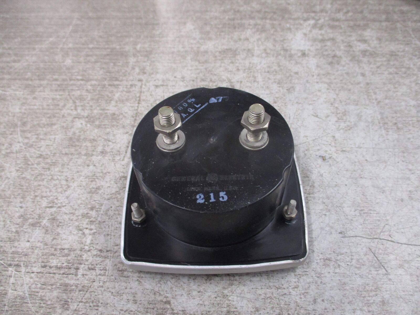 GE DC Ammeter 50-162121ECPB2BBW Range: 0-75A Used