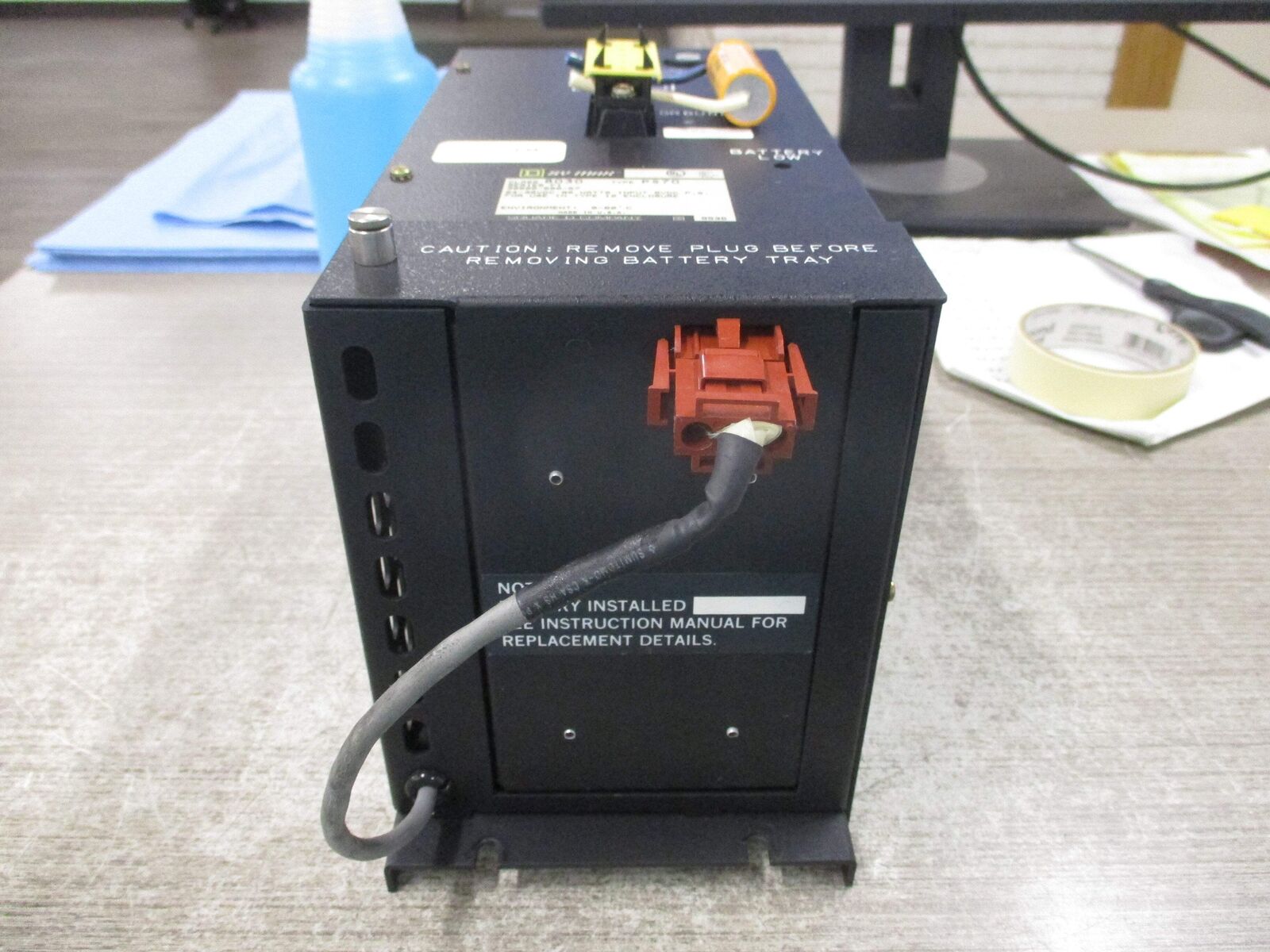 Square D Sy/Max Power Supply 8030 PS70 Ser. F1 80W 24-30VDC Used