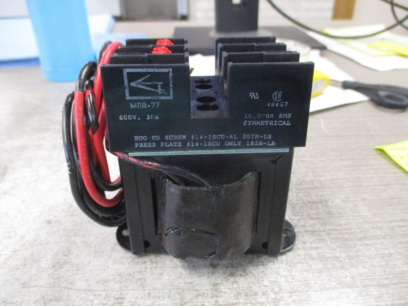 Westinghouse Type MTC Transformer C81001 0.050 KVA Pri: 240/480V Sec: 120V Used