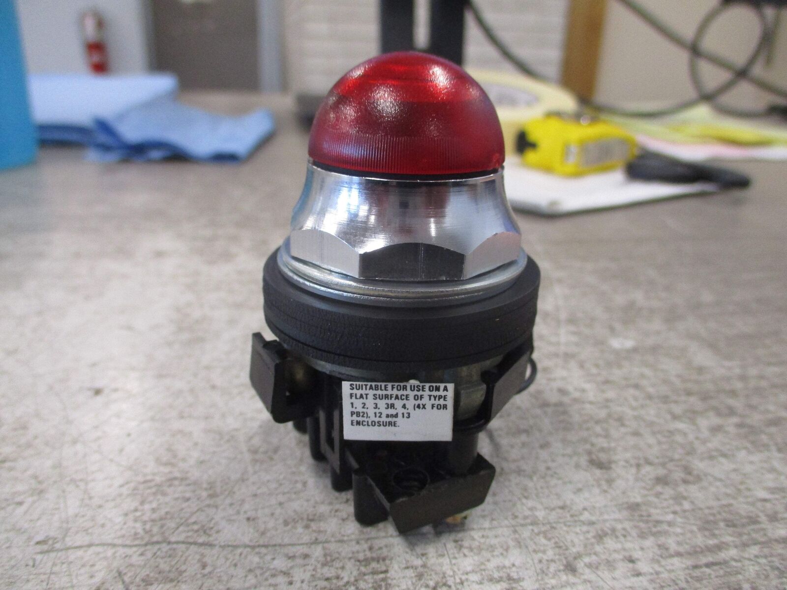 Westinghouse Indicator Light PB1HFRV5 Oil-Tite Red Lens 48V New Surplus
