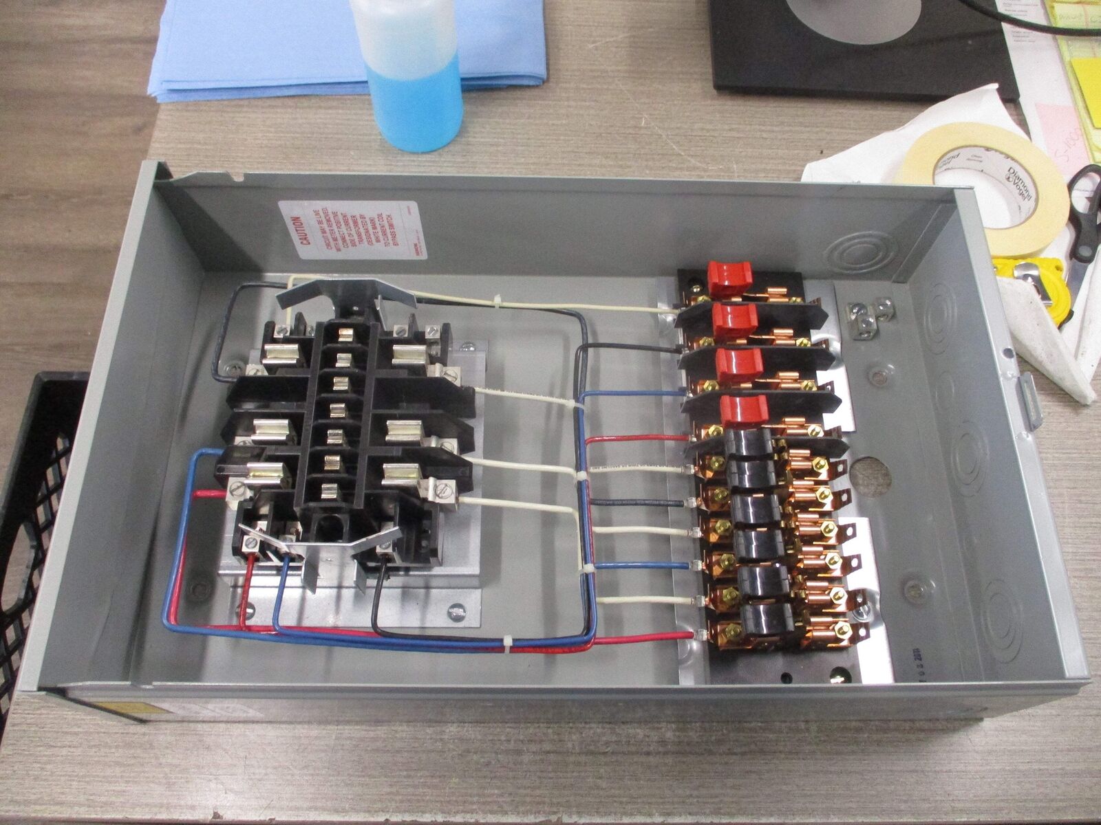 Landis & Gyr PTS-13 Meter Socket 9837-0433 20A 600V 4W 3Ph Used