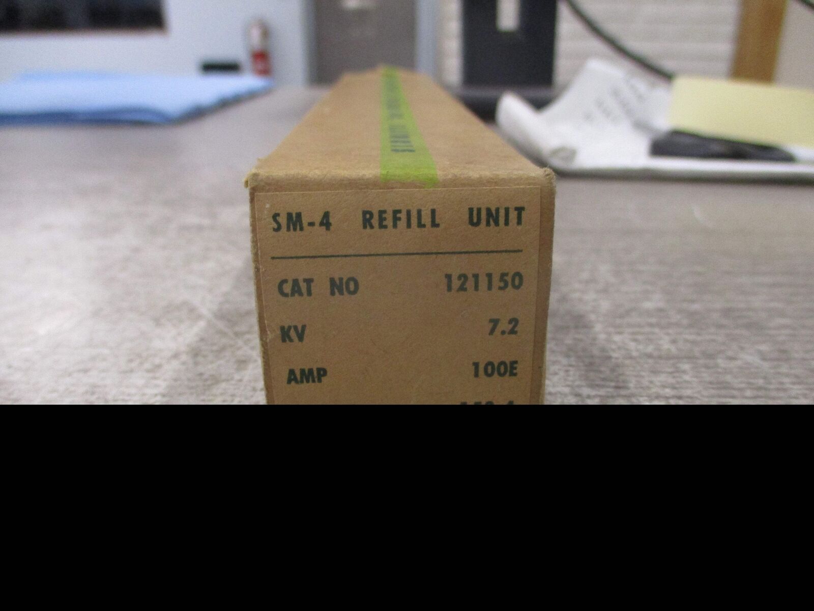 S&C SM-4 Fuse Refill Unit 121150 100E 7.2KV New Surplus