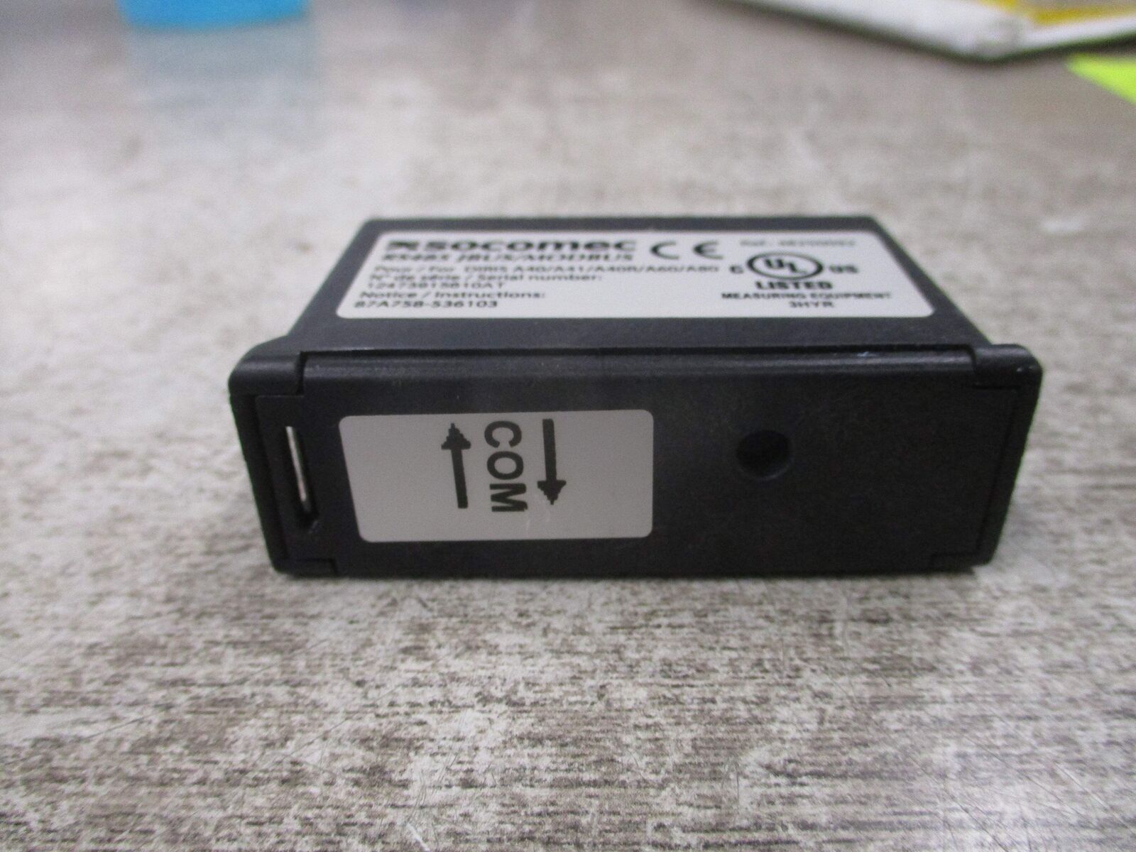 Socomec RS485 JBUS / MODBUS Module 48250092 For DIRIS A40/A41/A40R/A60/A80 Used